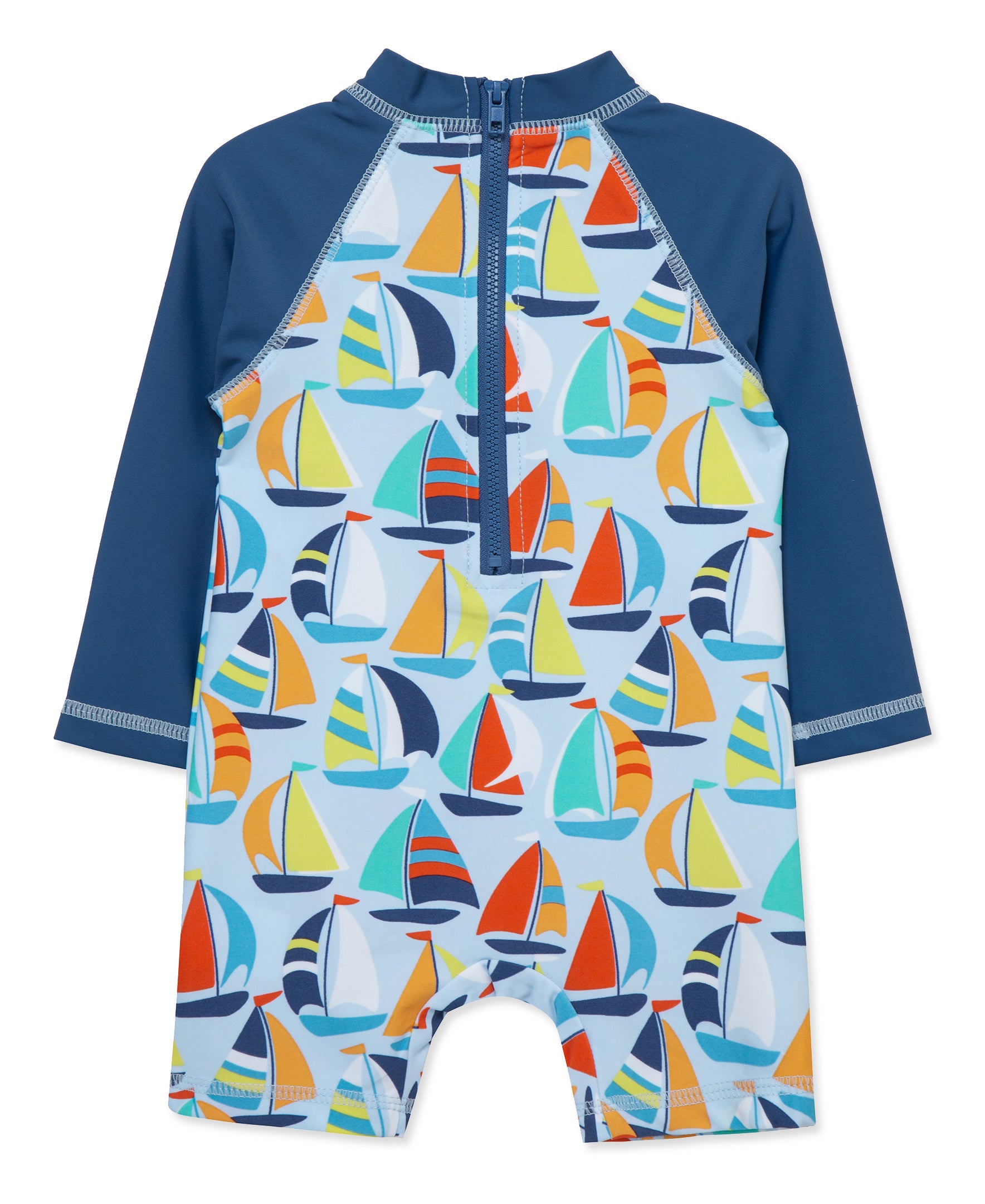 Boat Long Sleeve Rashguard Suit (6M-24M) - Little Me