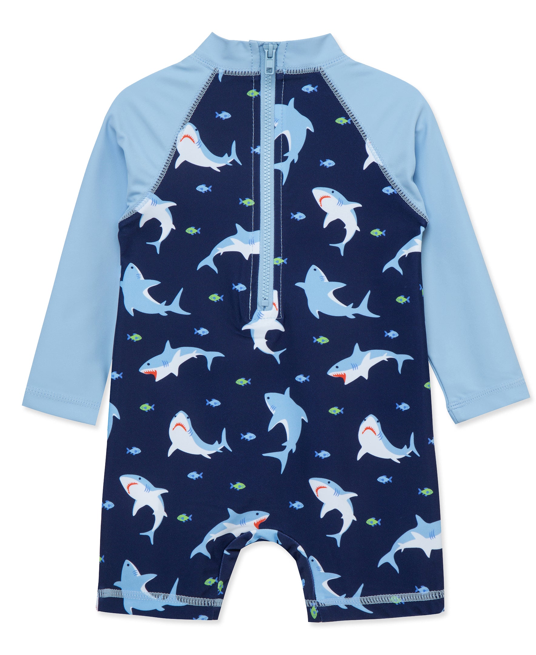 Shark Long Sleeve Rashguard Suit (6M-24M) - Little Me