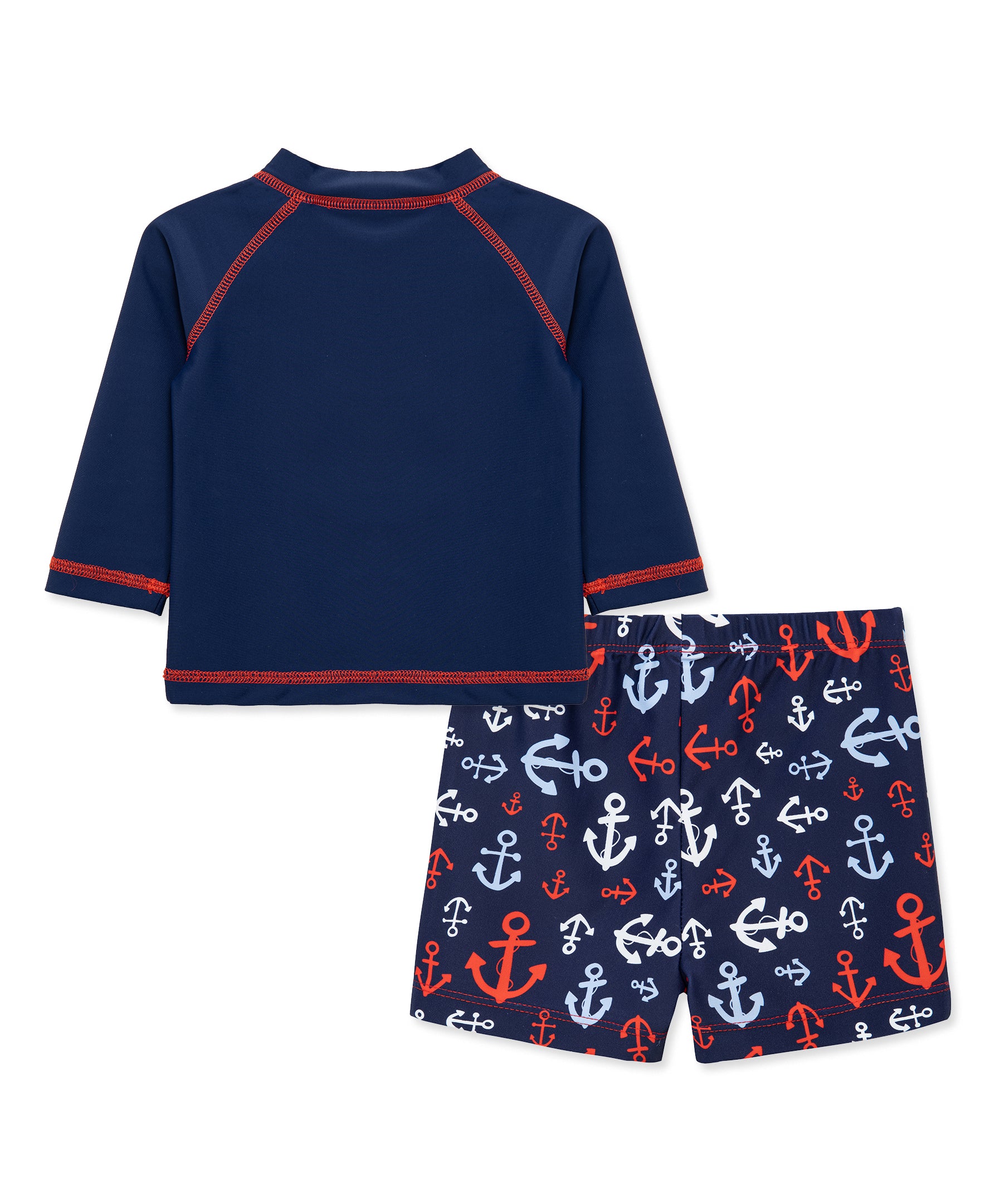 Anchor Rashguard Set (6M-24M) - Little Me