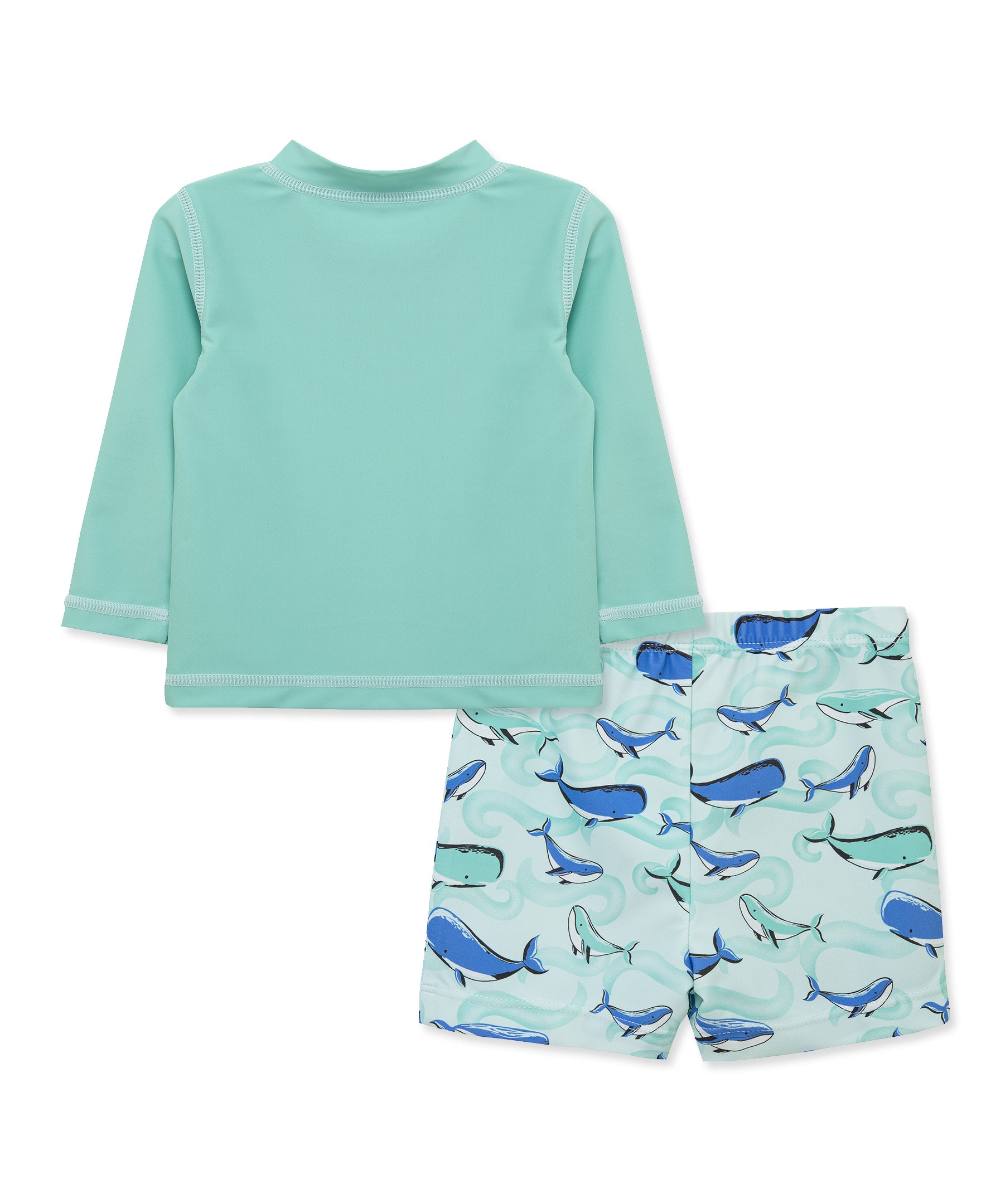 Whale Rashguard Set (2T-4T) - Little Me