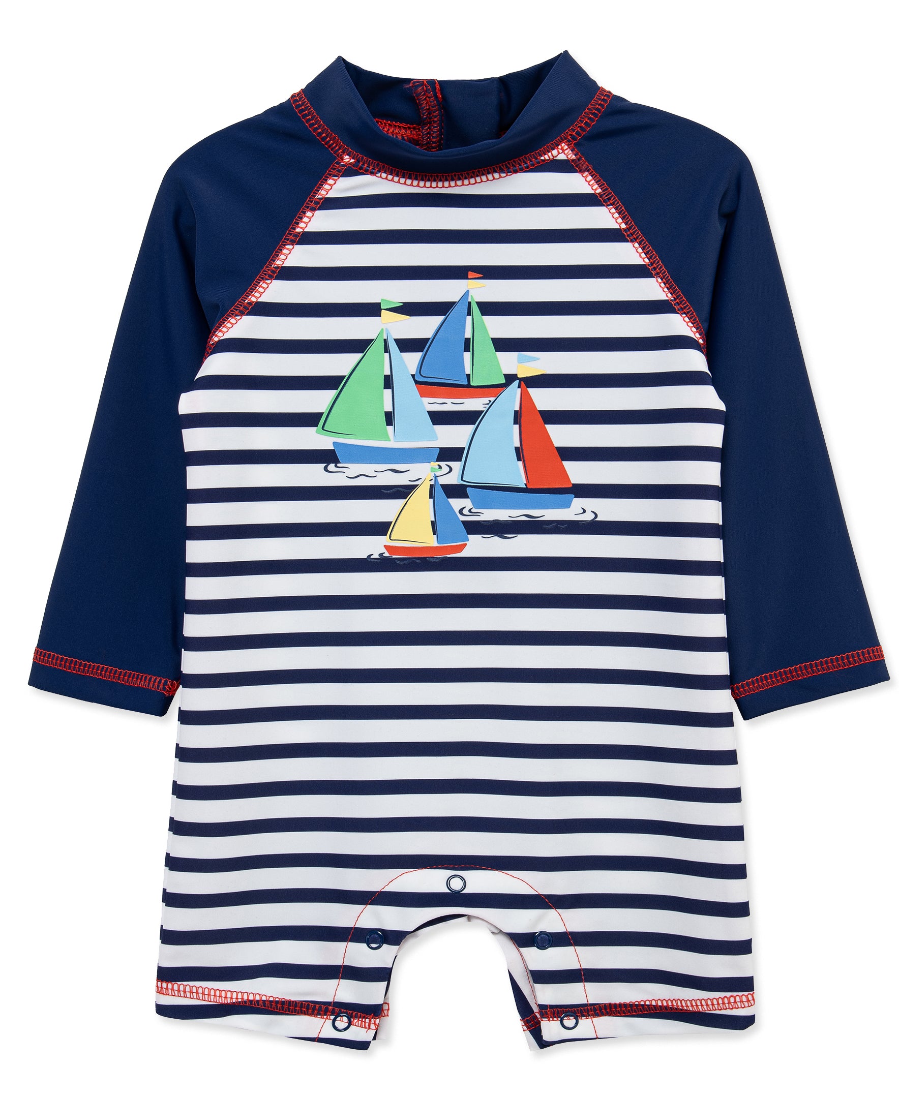 Boat Long Sleeve Rashguard Suit - Little Me