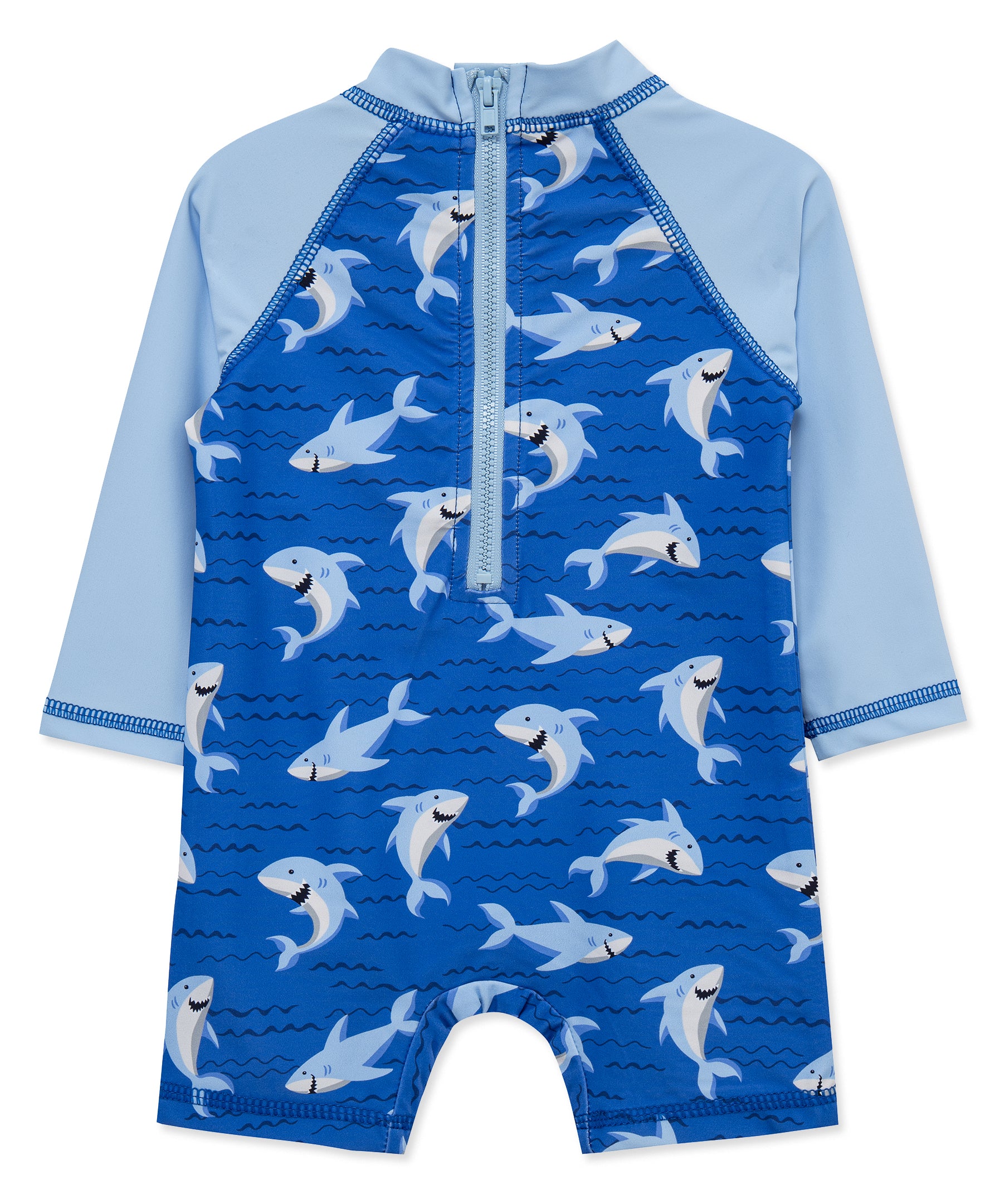 Shark Long Sleeve Rashguard Suit - Little Me