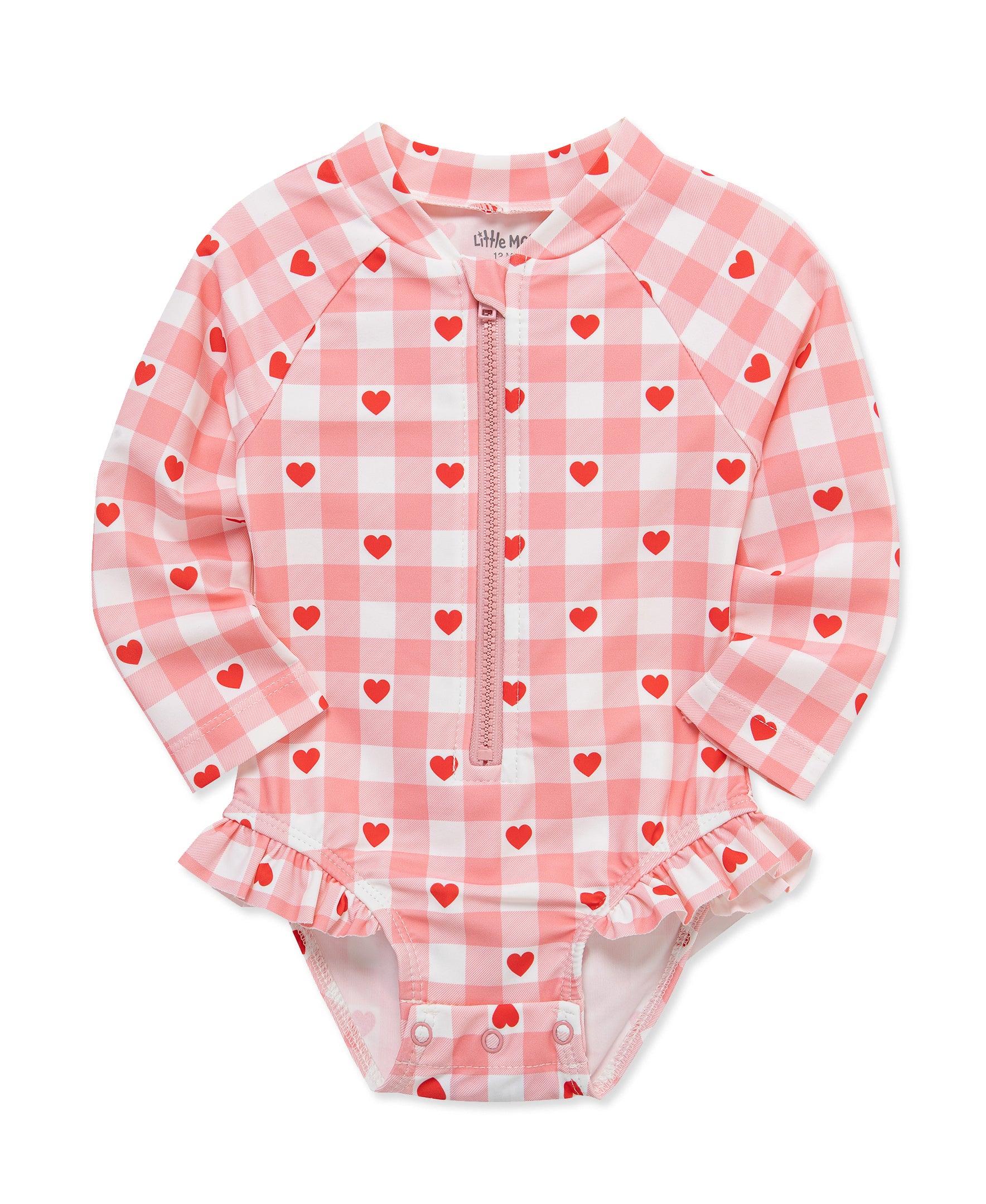 Heart One-Piece Rashguard (2T-4T) - Little Me