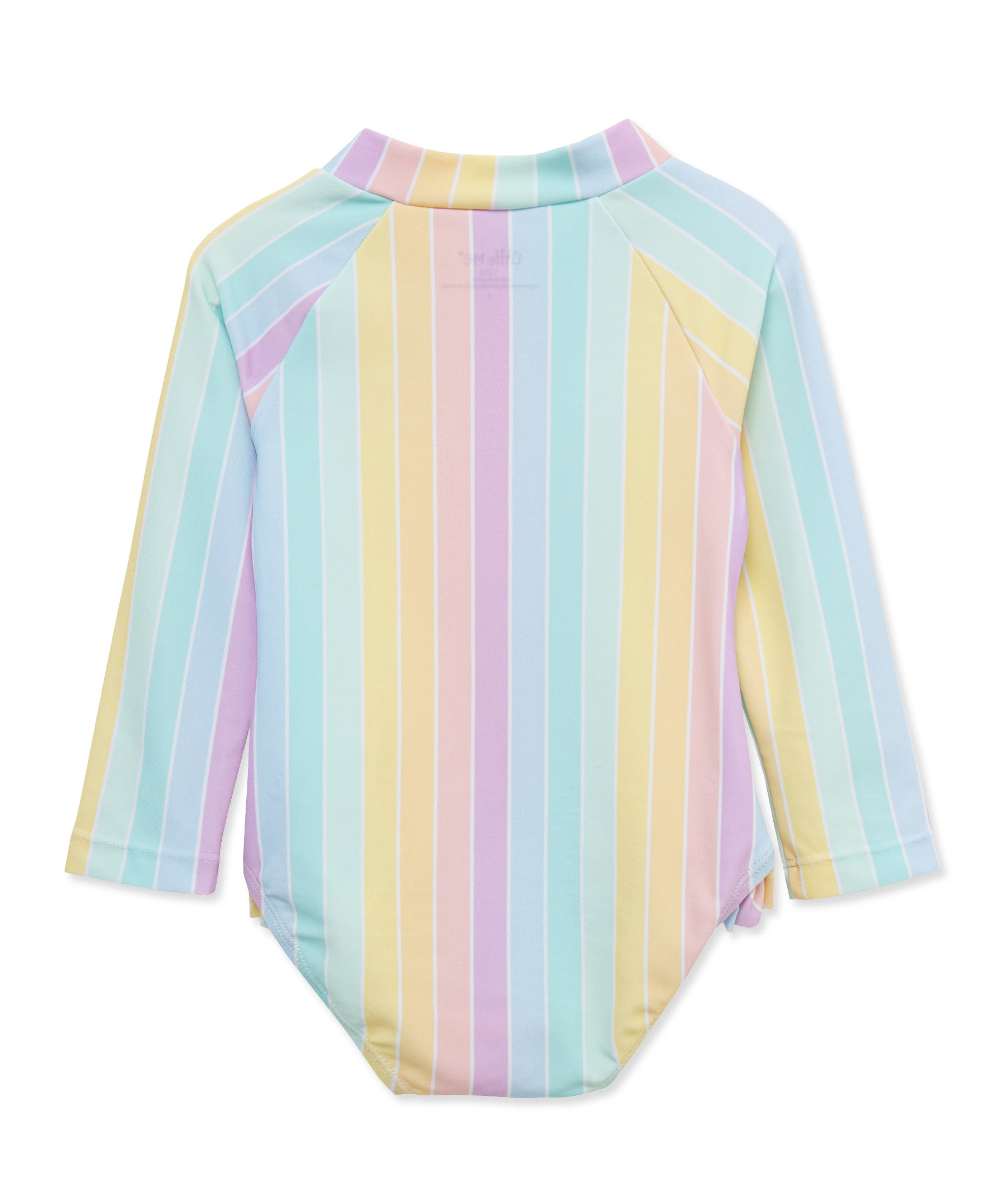 Multi Stripe One-Piece Rashguard (2T-4T) - Little Me