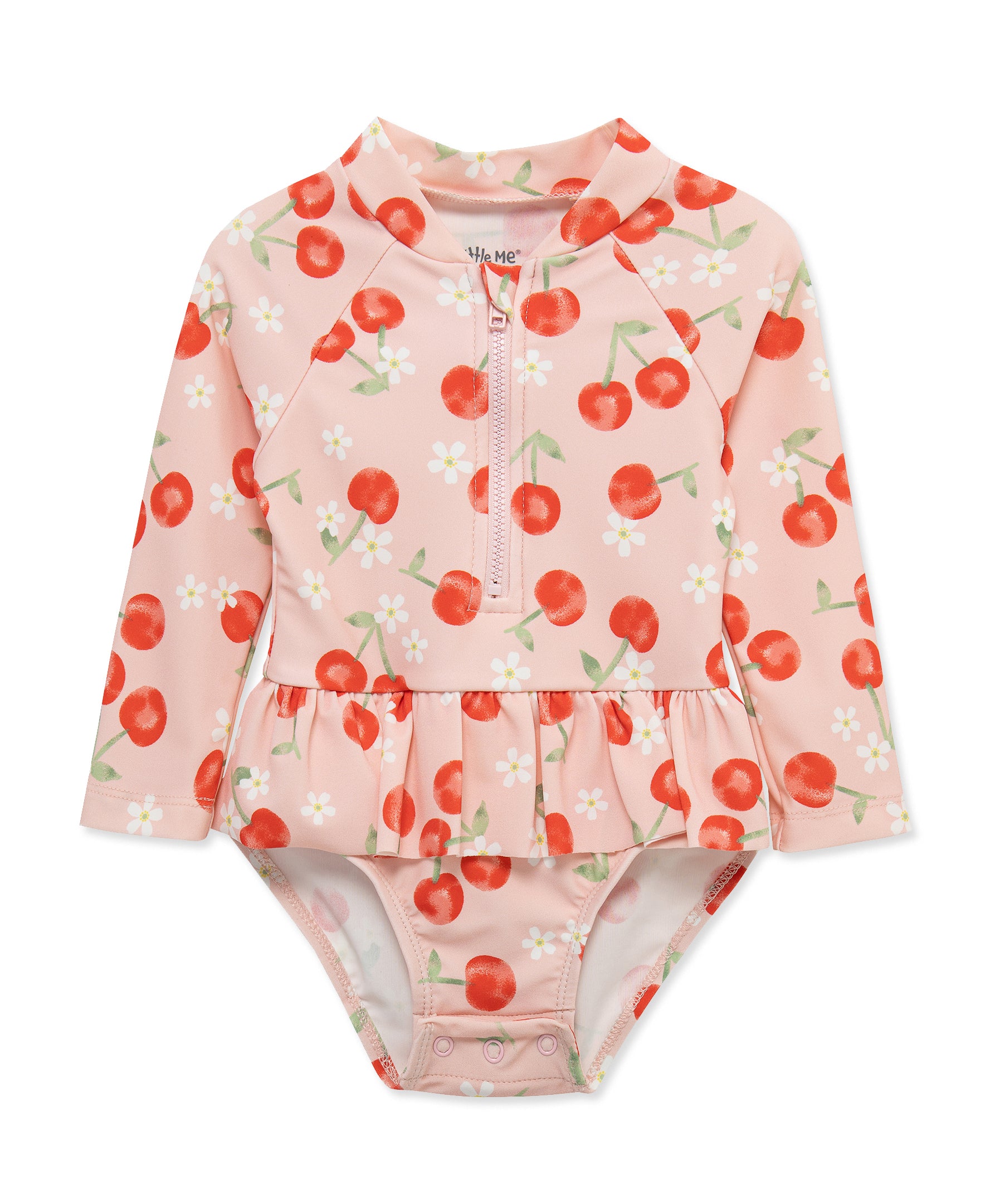 Cherry One-Piece Rashguard (2T-4T) - Little Me