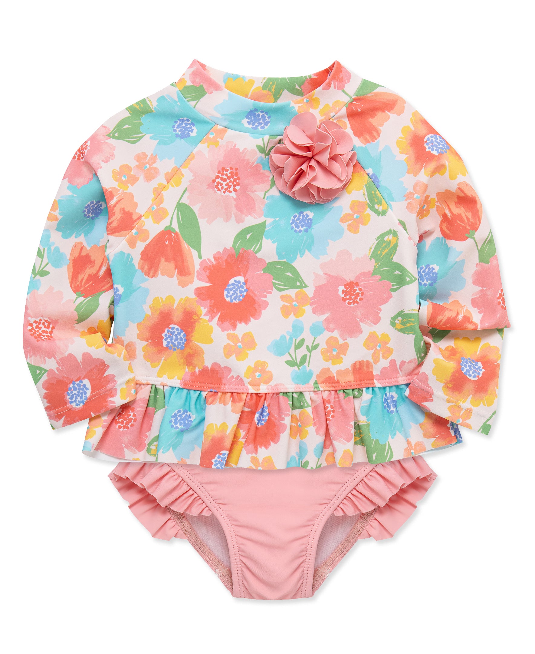 Floral 2-Piece Rashguard (6M-24M) - Little Me