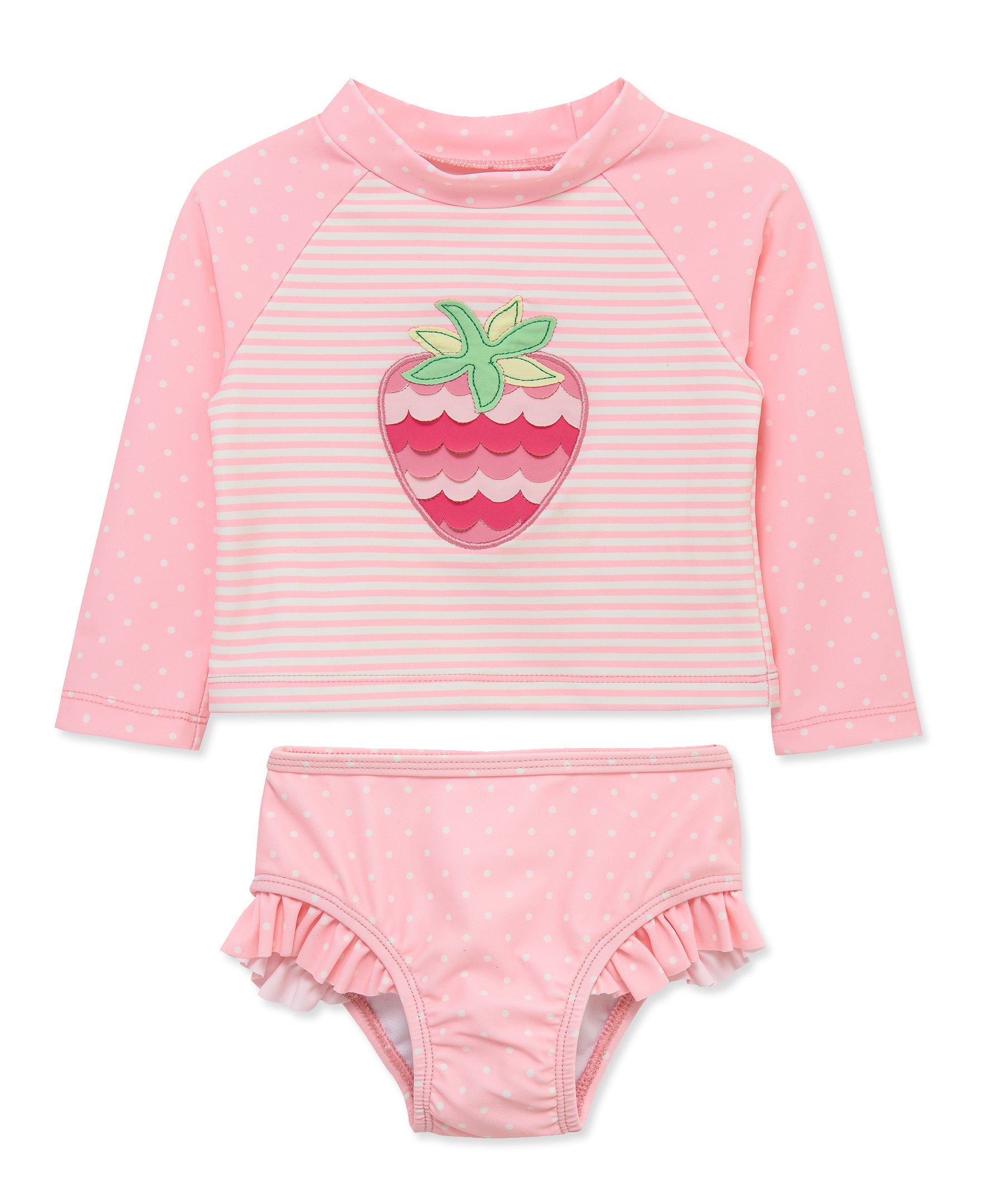 Strawberry 2-Piece Rashguard (6M-24M) - Little Me