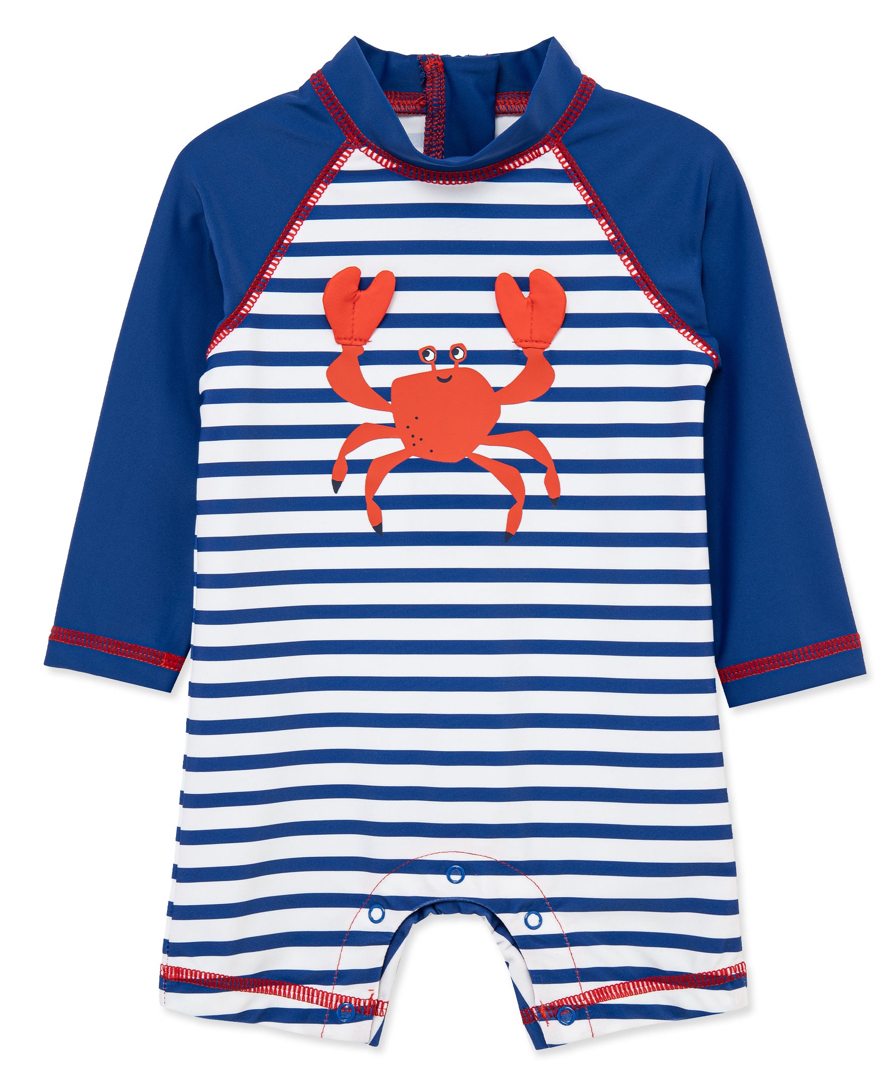Crab Long Sleeve Rashguard Suit - Little Me