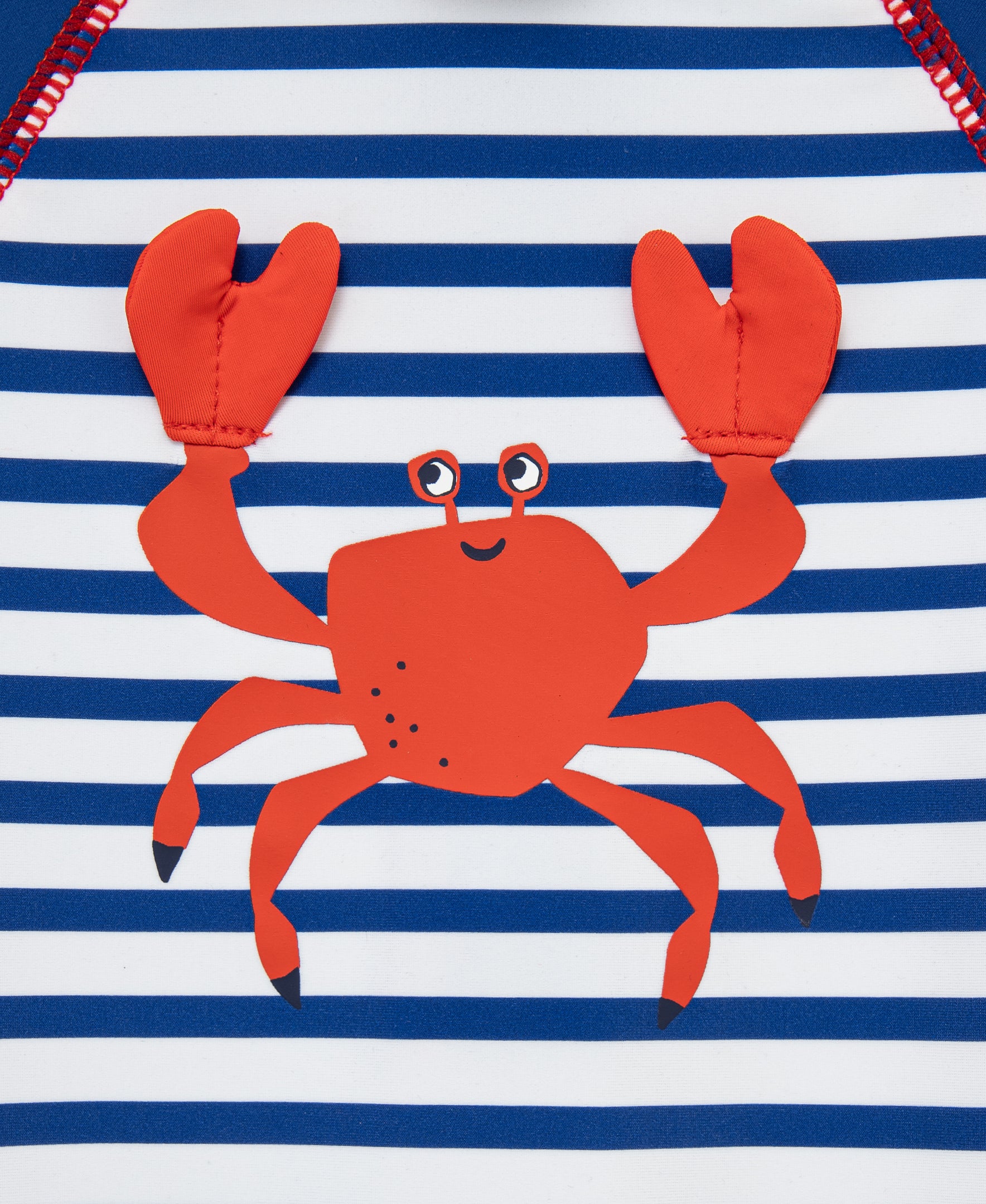 Crab Long Sleeve Rashguard Suit - Little Me