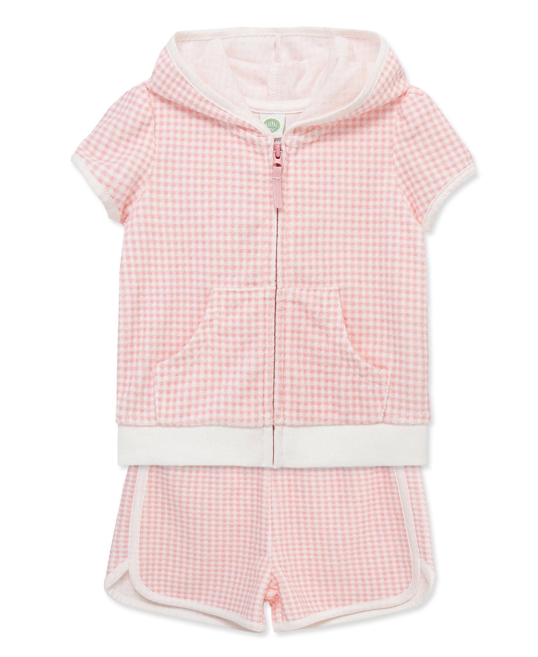 Gingham Swim Cover Up Set (2T-4T) - Little Me