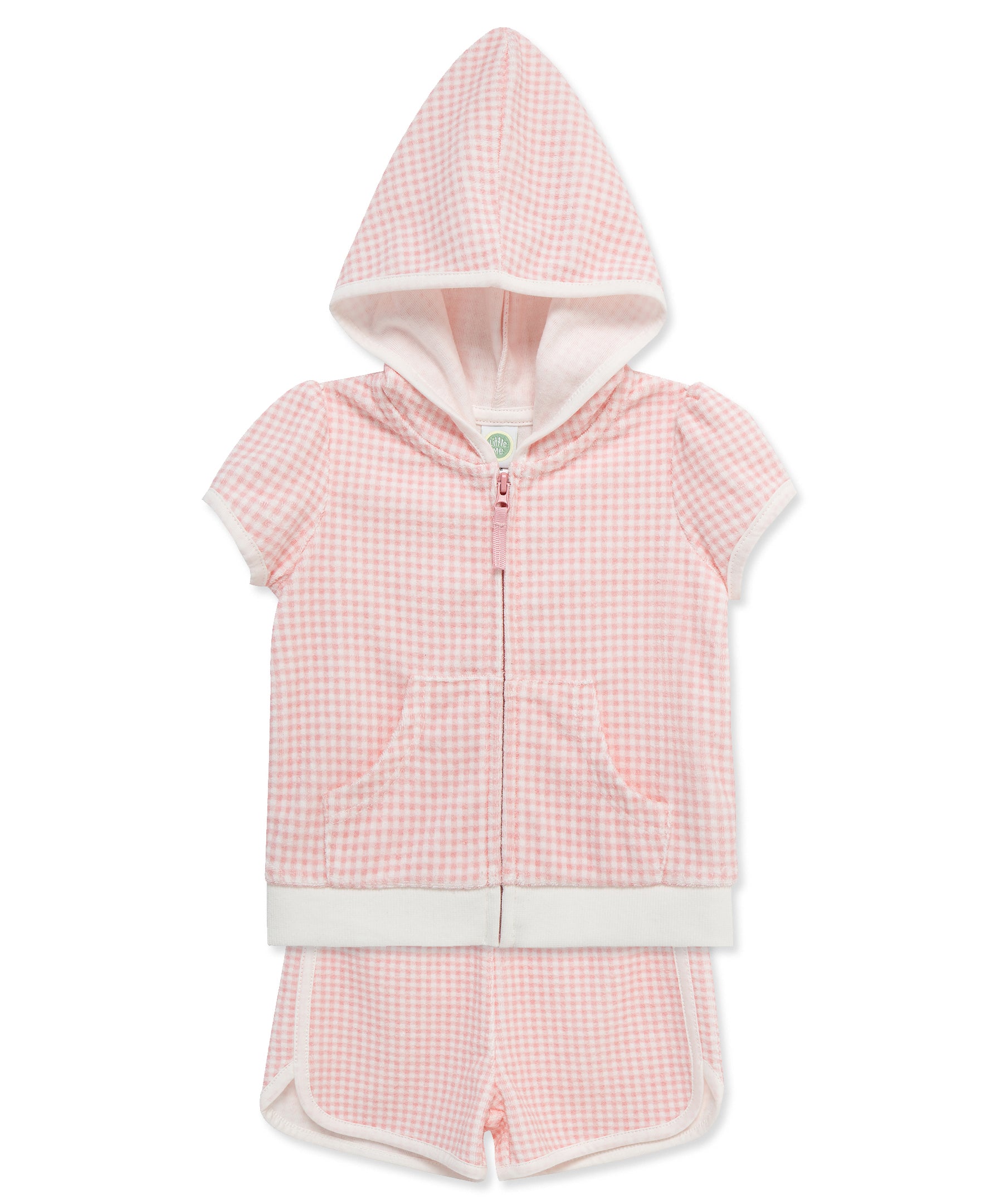 Gingham Swim Cover Up Set (2T-4T) - Little Me