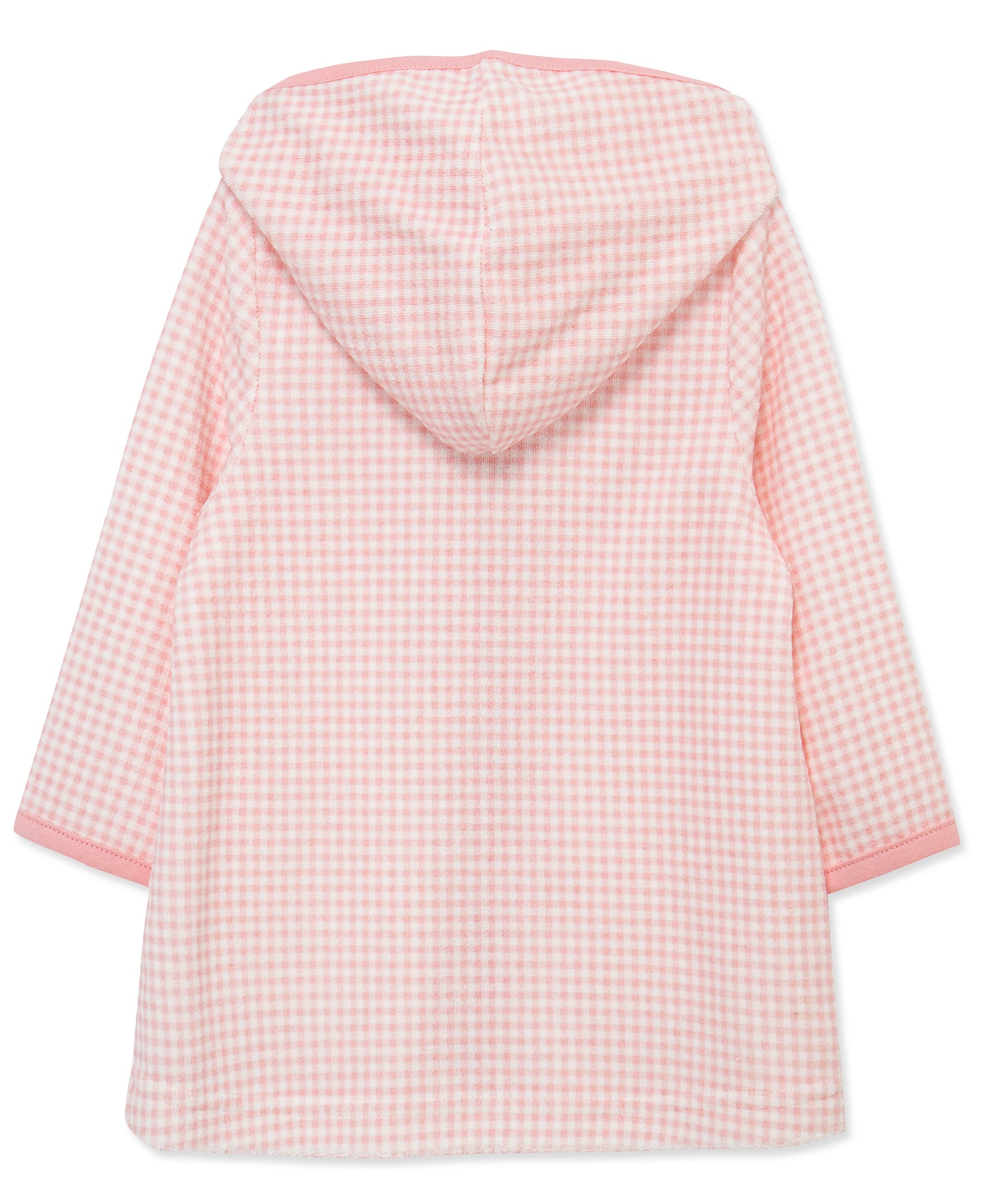 Gingham Long Sleeve Swim Cover Up (6M-24M) - Little Me