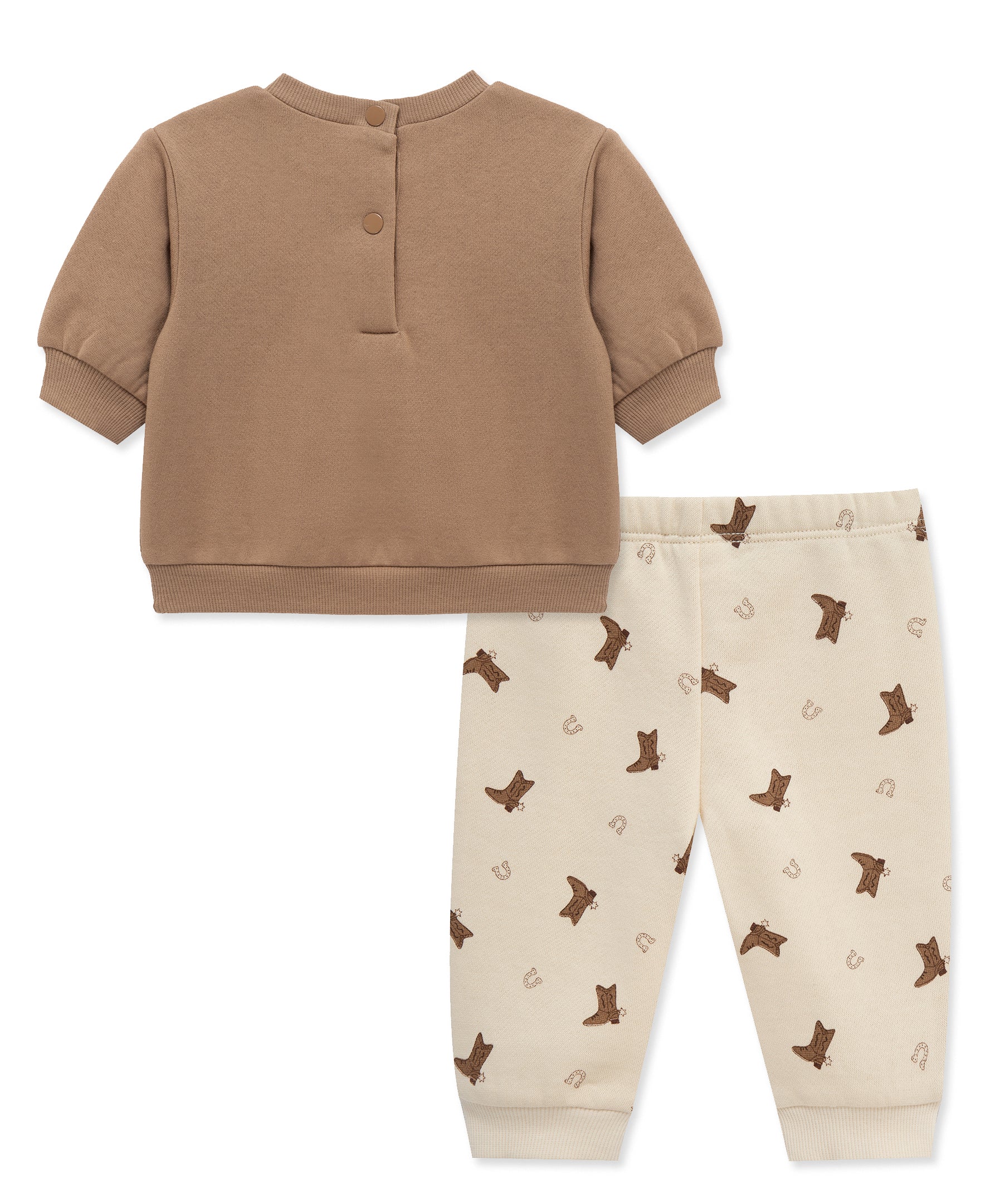 Focus Kids Wild West Sweatshirt Set (12M-24M) - Little Me