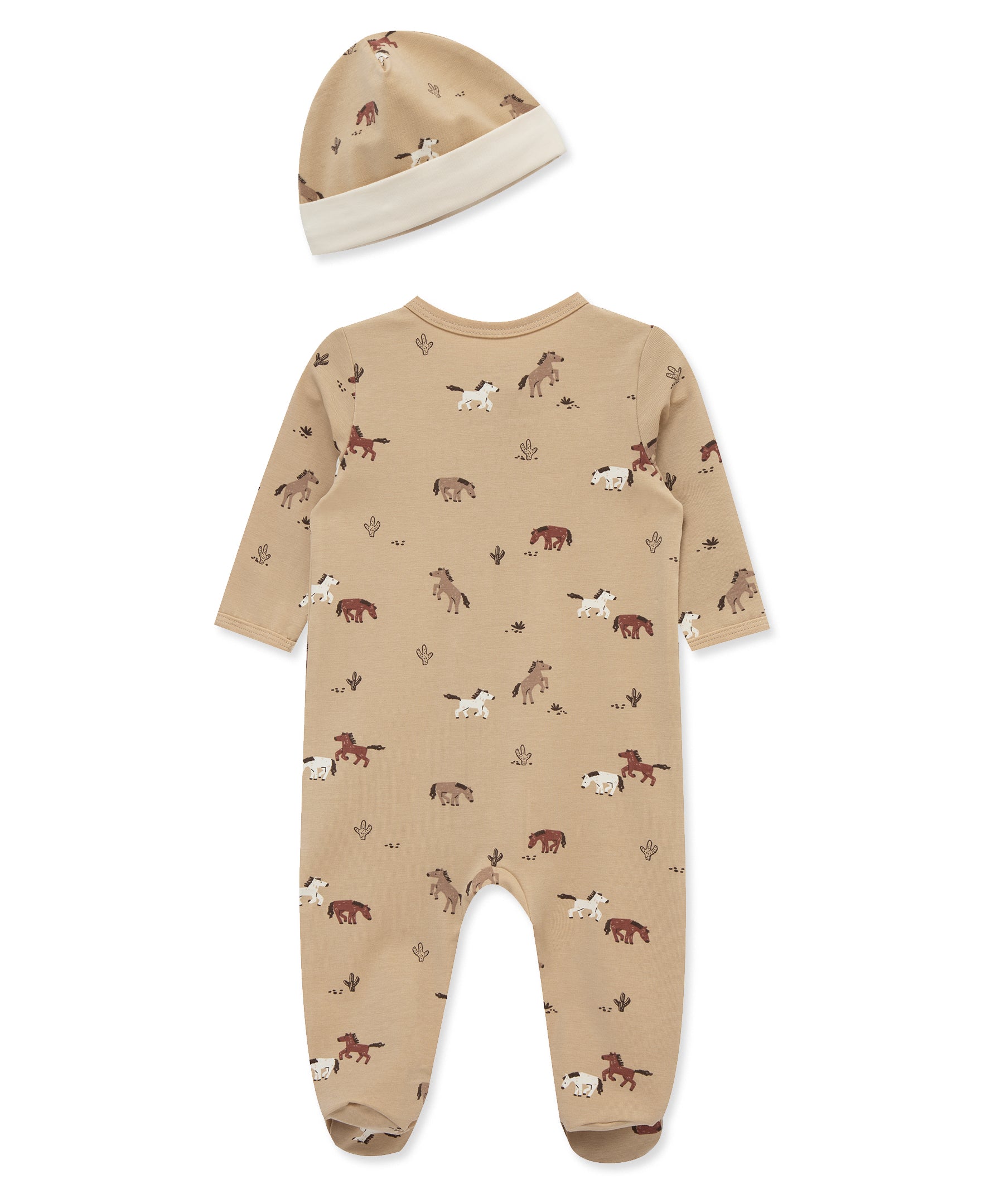Focus Kids Wild West Footie & Hat - Little Me