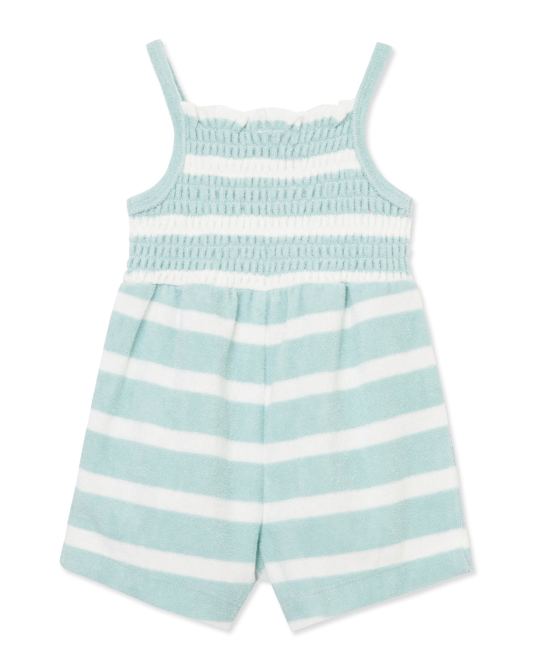 Focus Kids Aquatic Smocked Romper (12M-24M) - Little Me