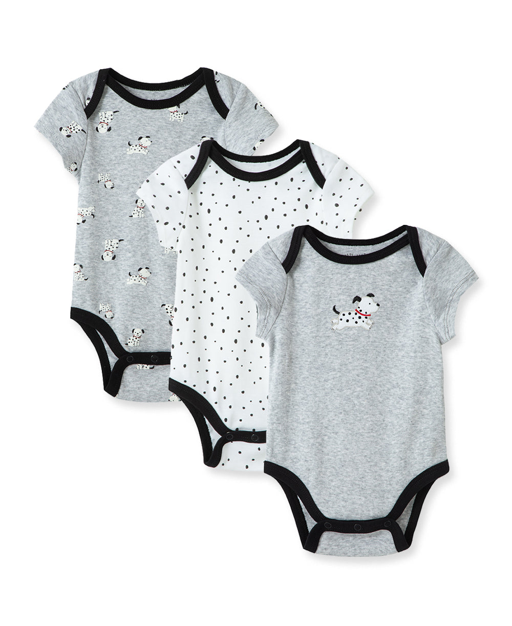 Dalmatian 3-Pack Bodysuits