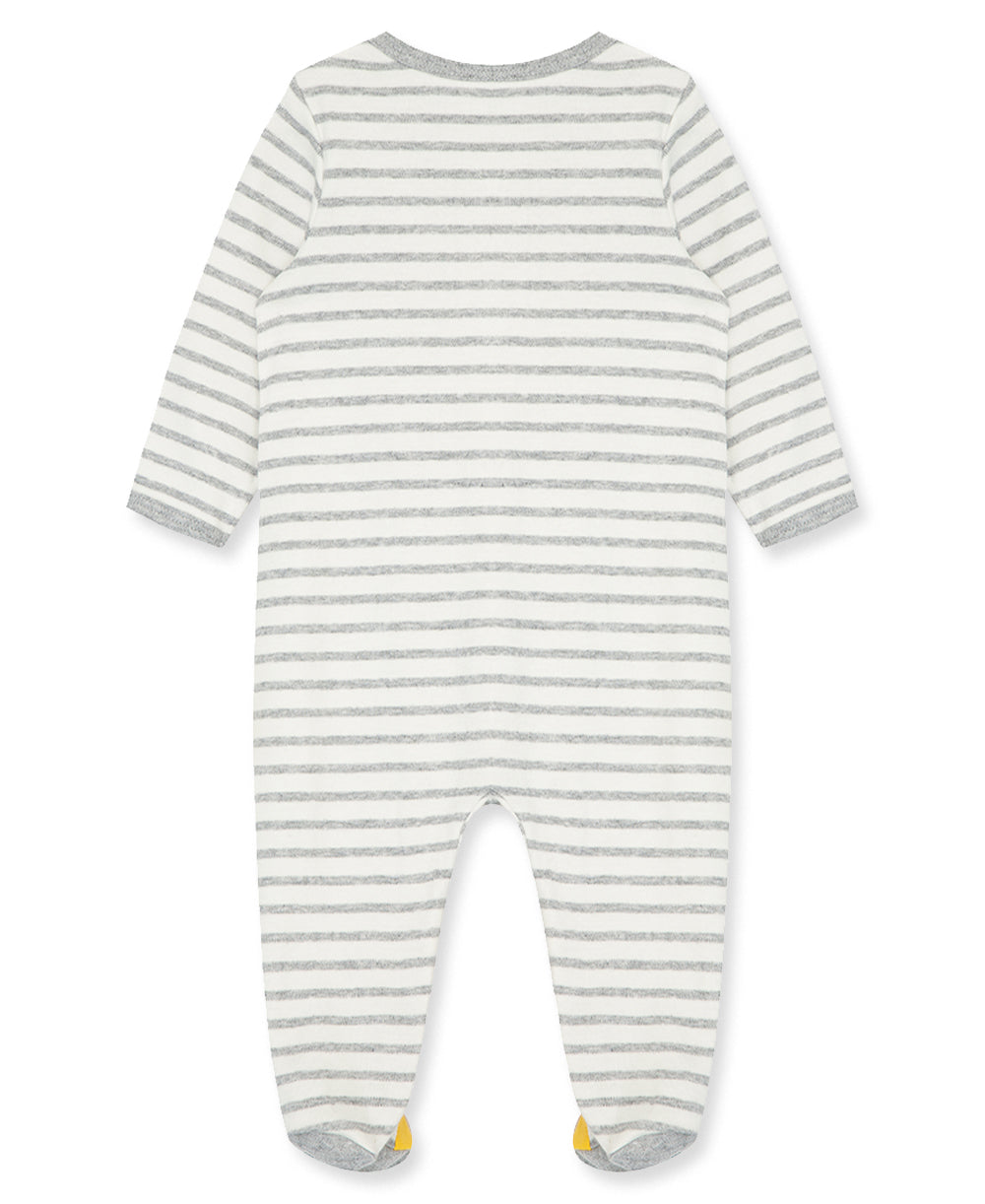 Little Lion 2-Way-Zip Footie - Little Me