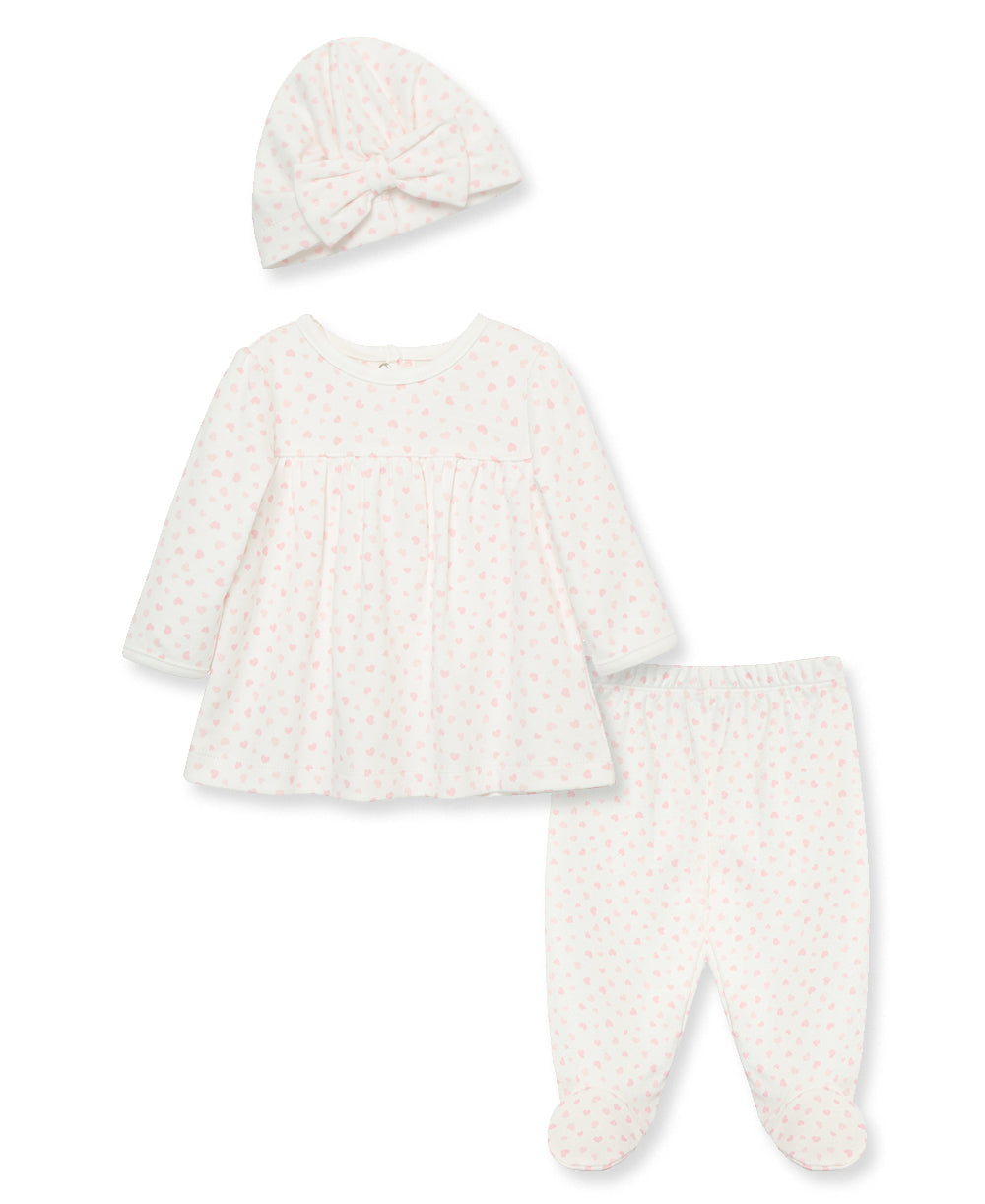 Charms 3-Piece Tunic Set & Hat - Little Me