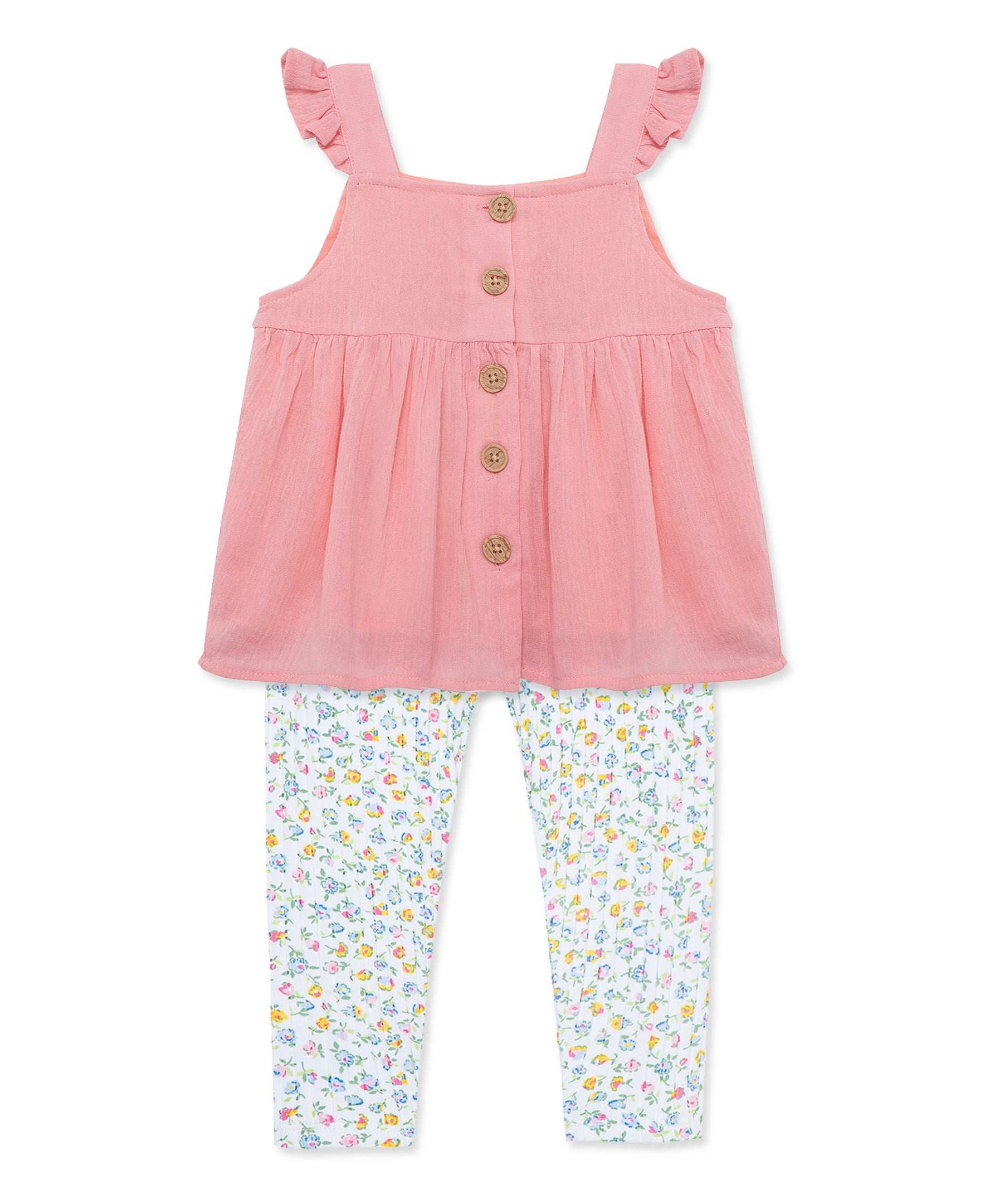 Floral 3-Piece Infant Play Set (12M-24M) - Little Me