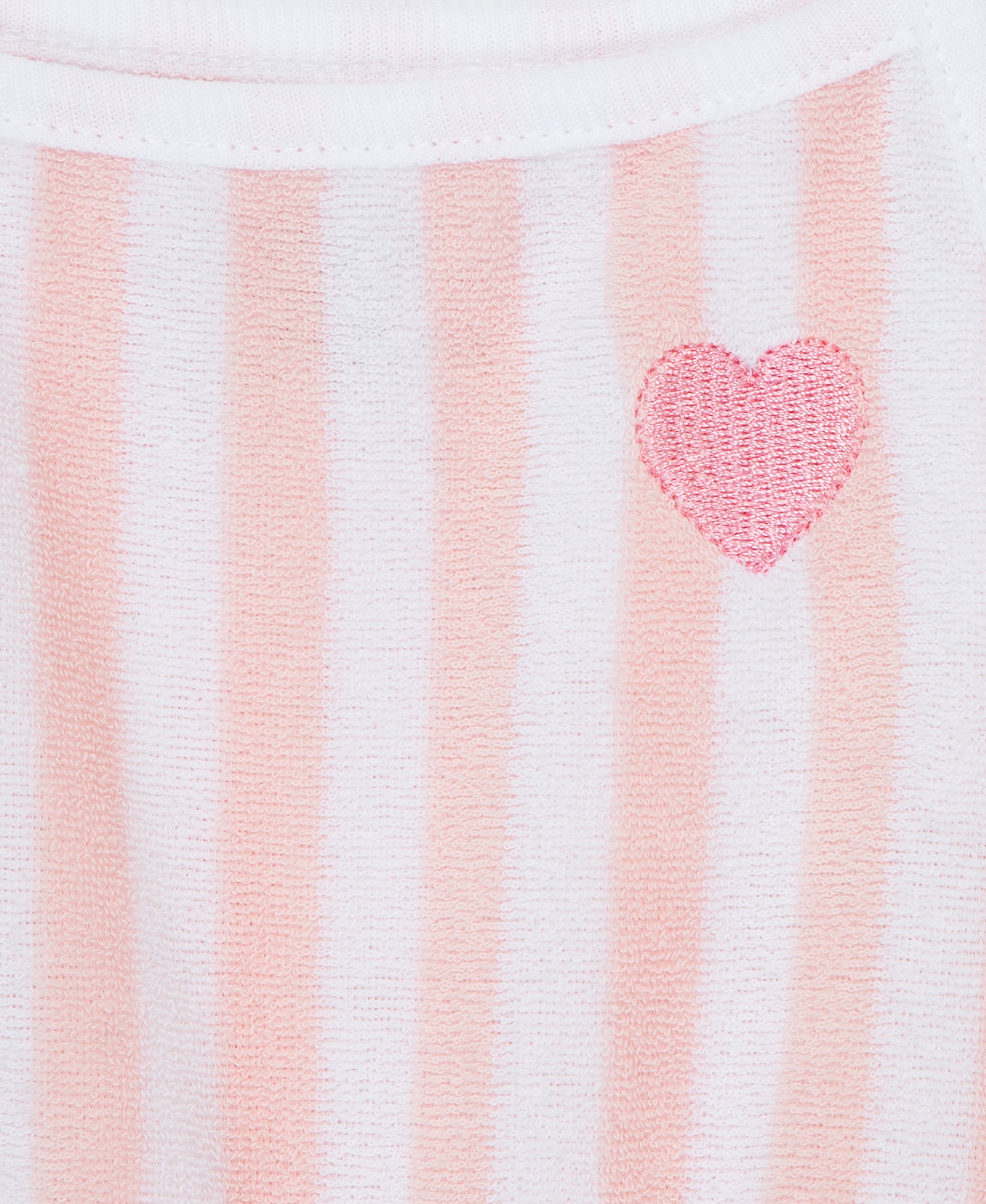 Heart Terry Romper - Toddler (2T-4T) - Little Me