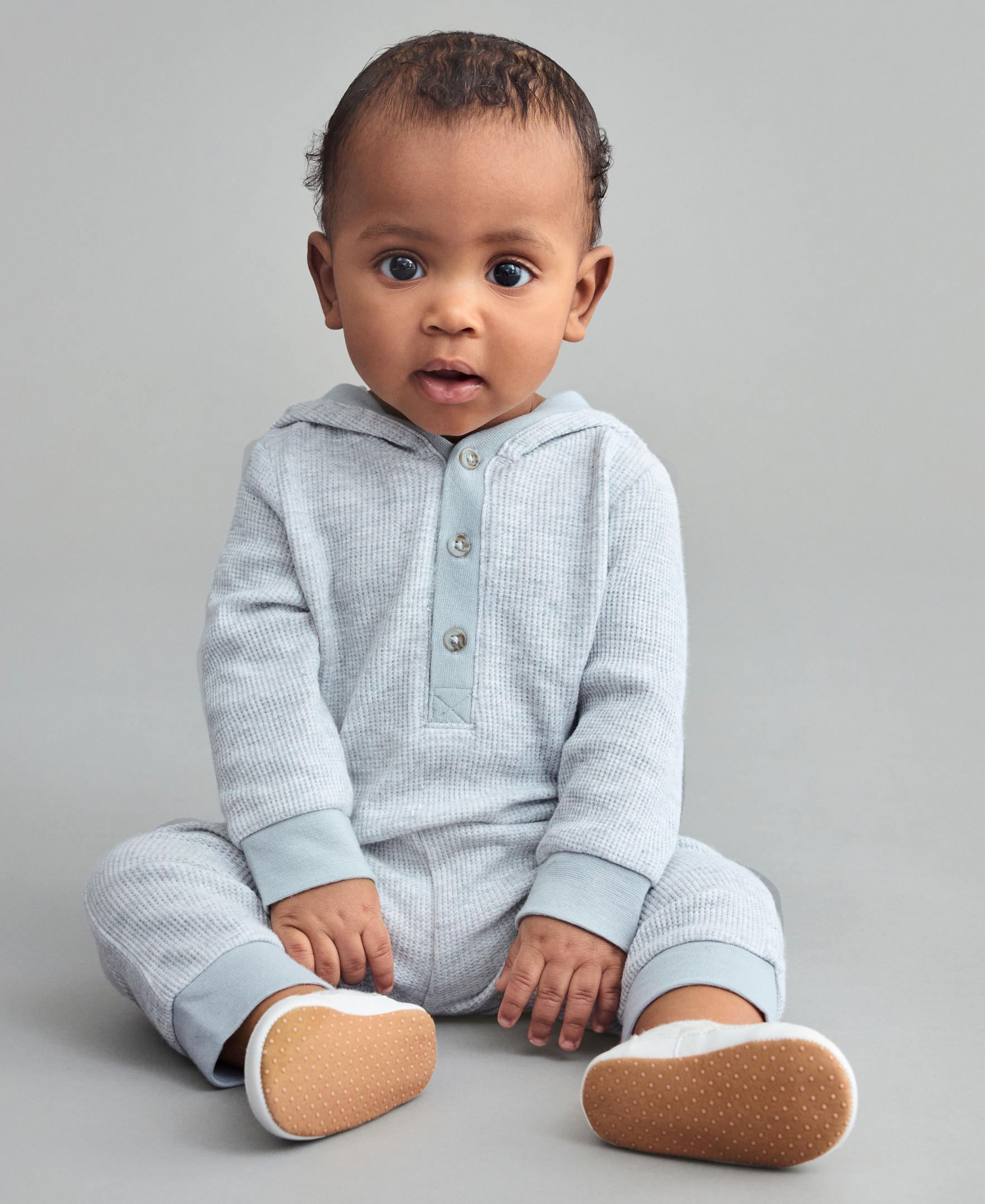 Gray Bodysuit & Pant Set - Little Me