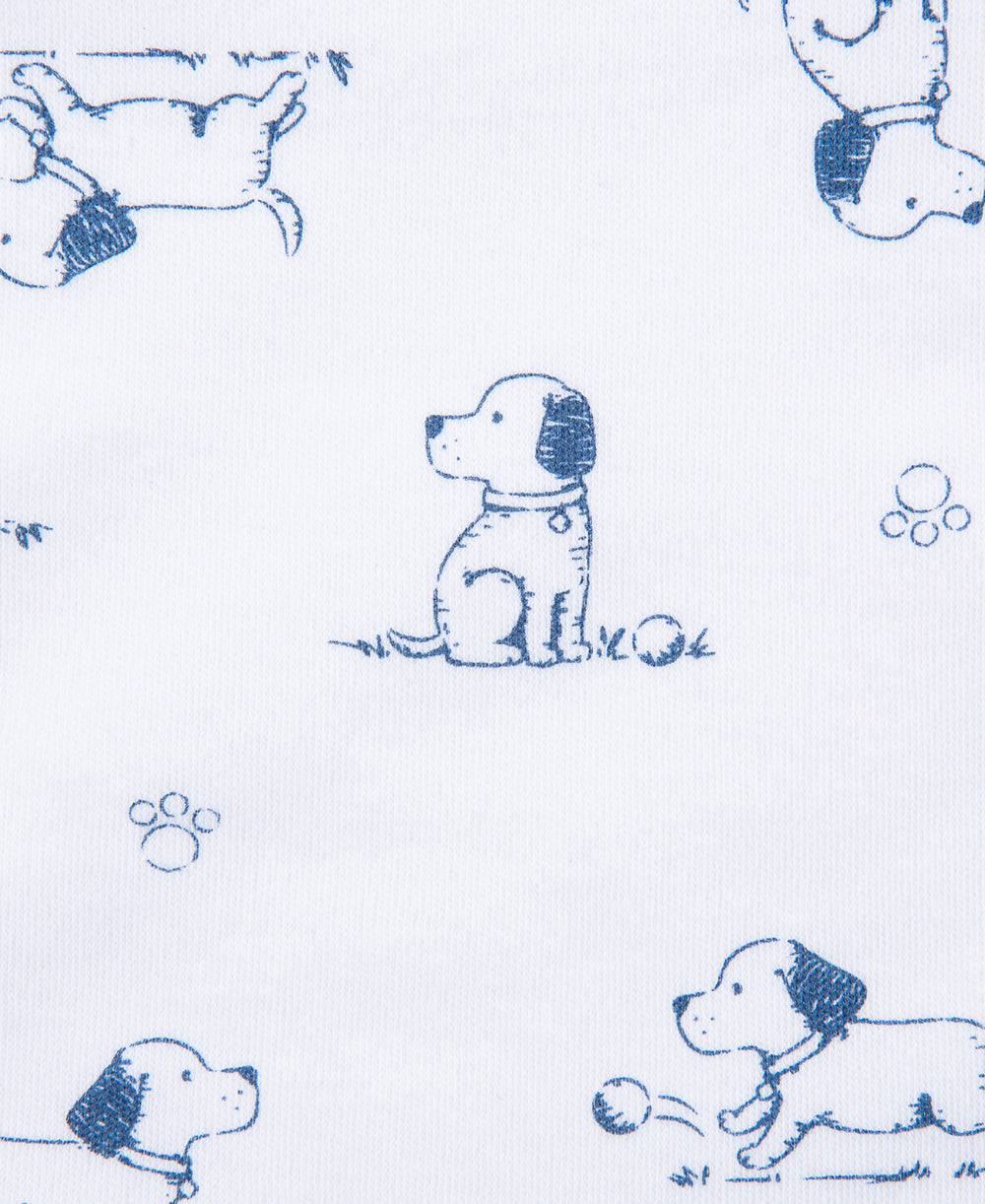 Puppy Toile Bib & Burp Set - Little Me