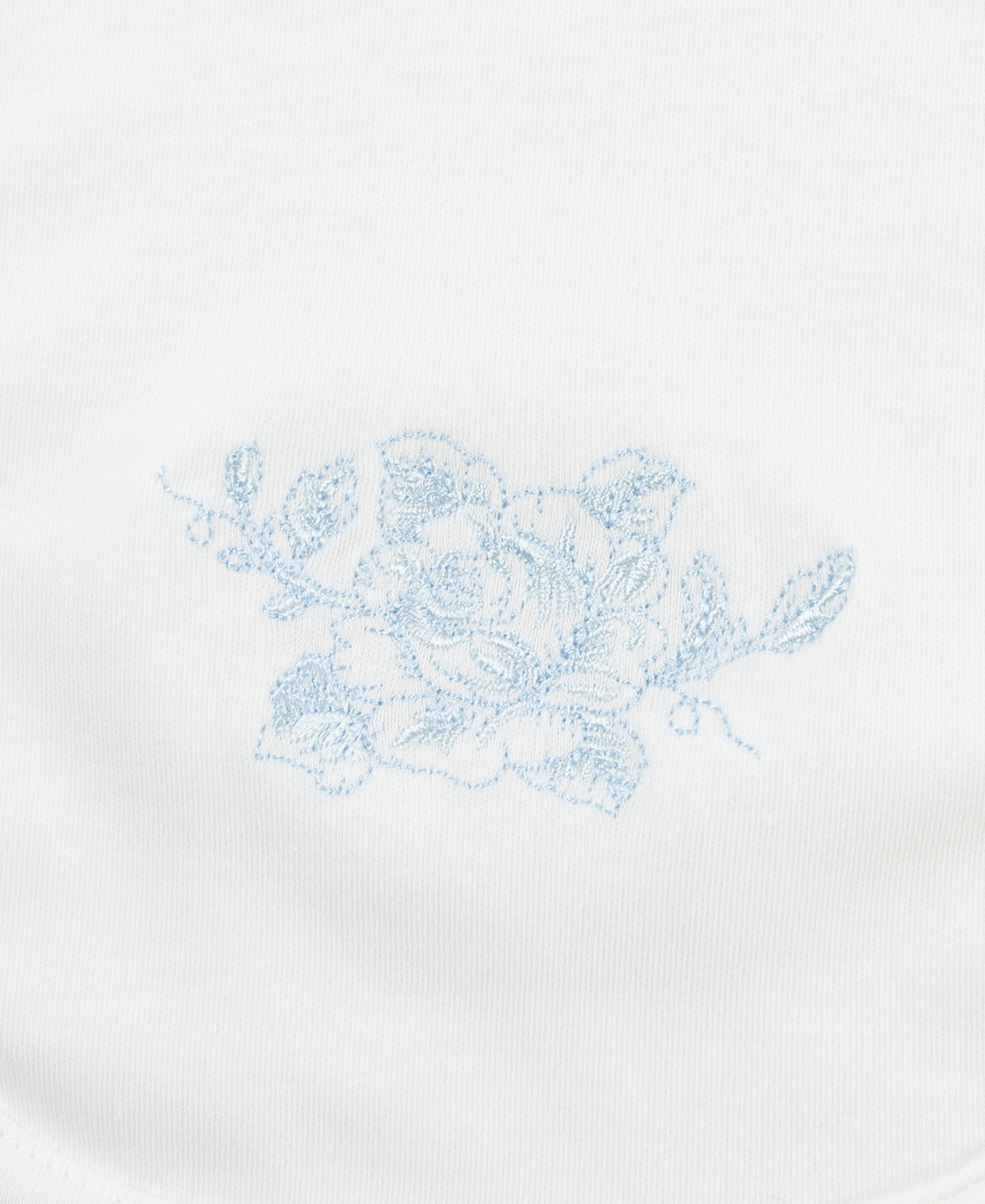 Blue Roses Bib & Burp Set - Little Me