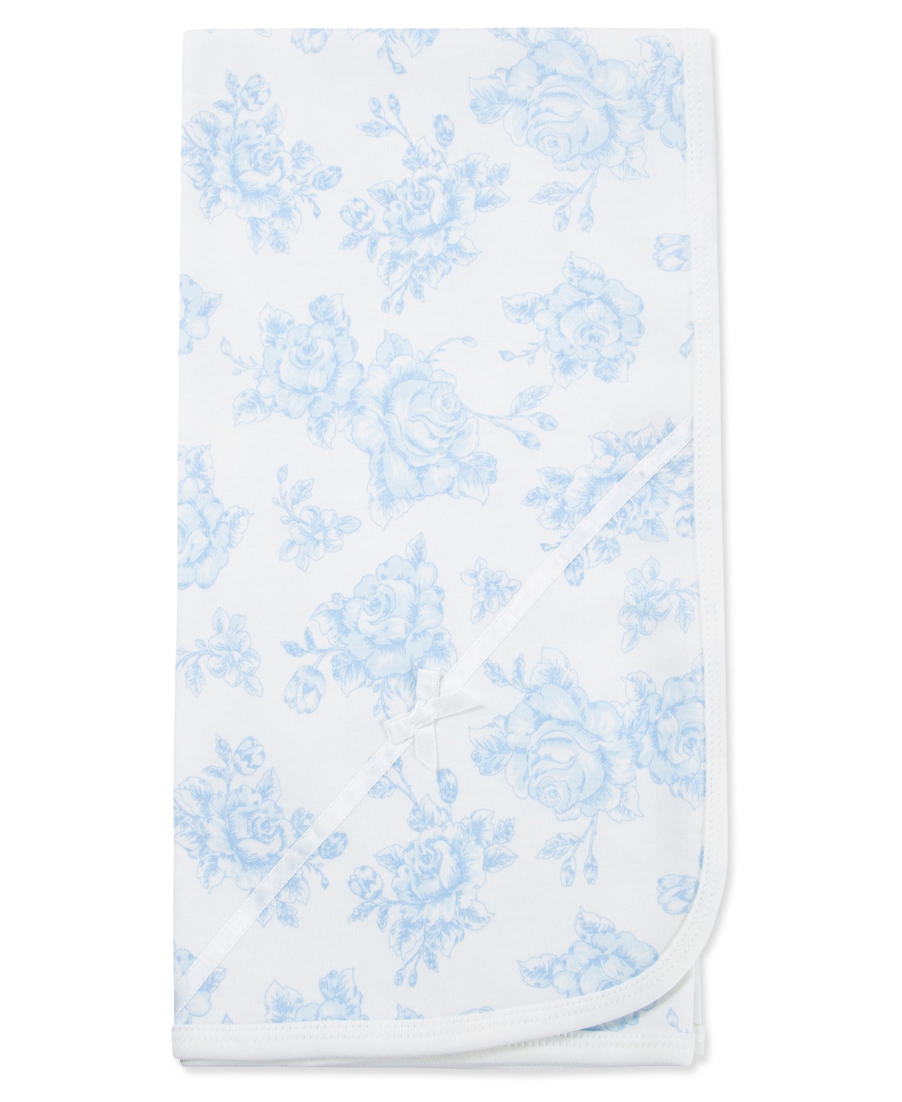 Blue Roses Blanket - Little Me