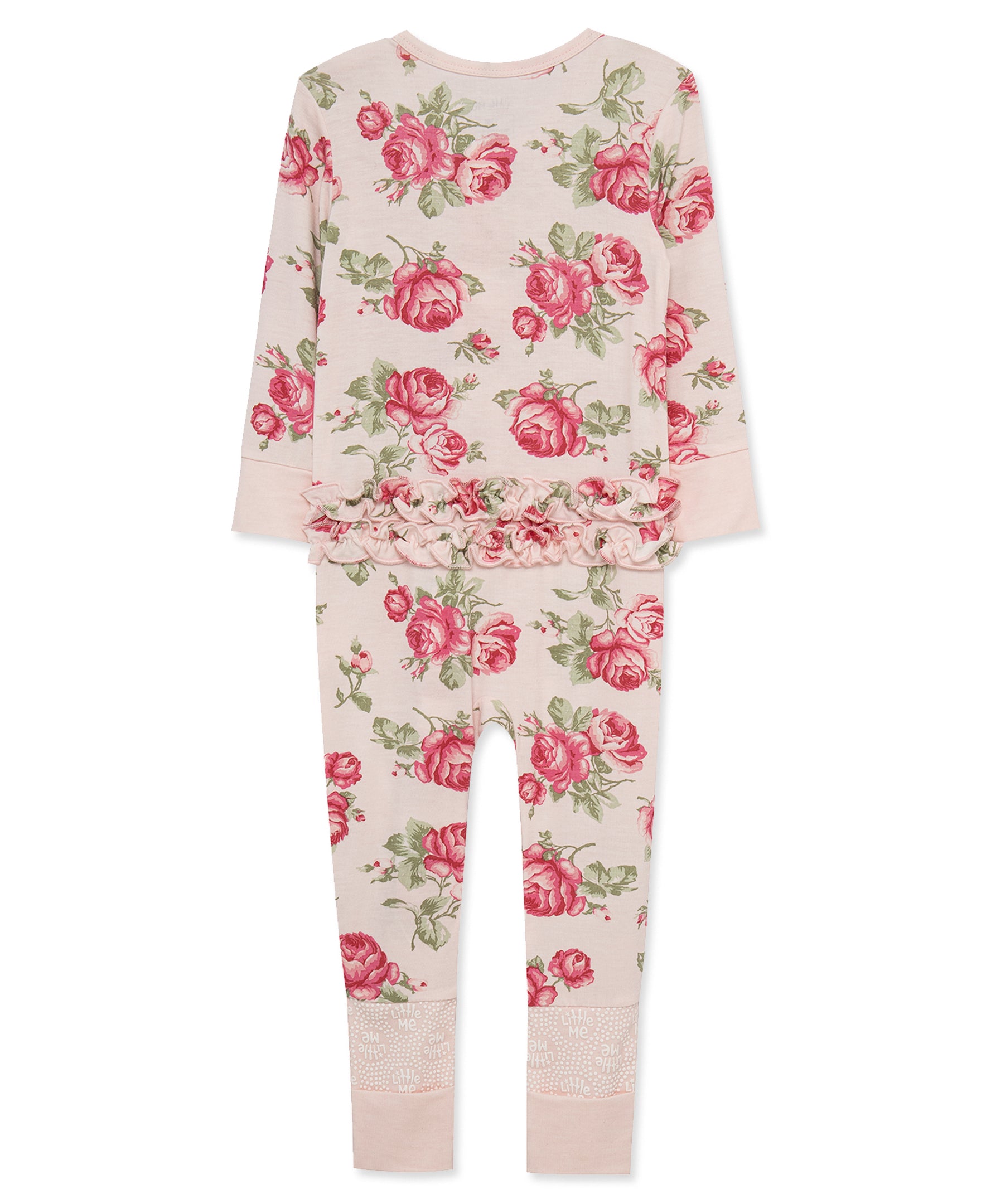 Lavish Roses Convertible Coverall (12M-24M) - Little Me