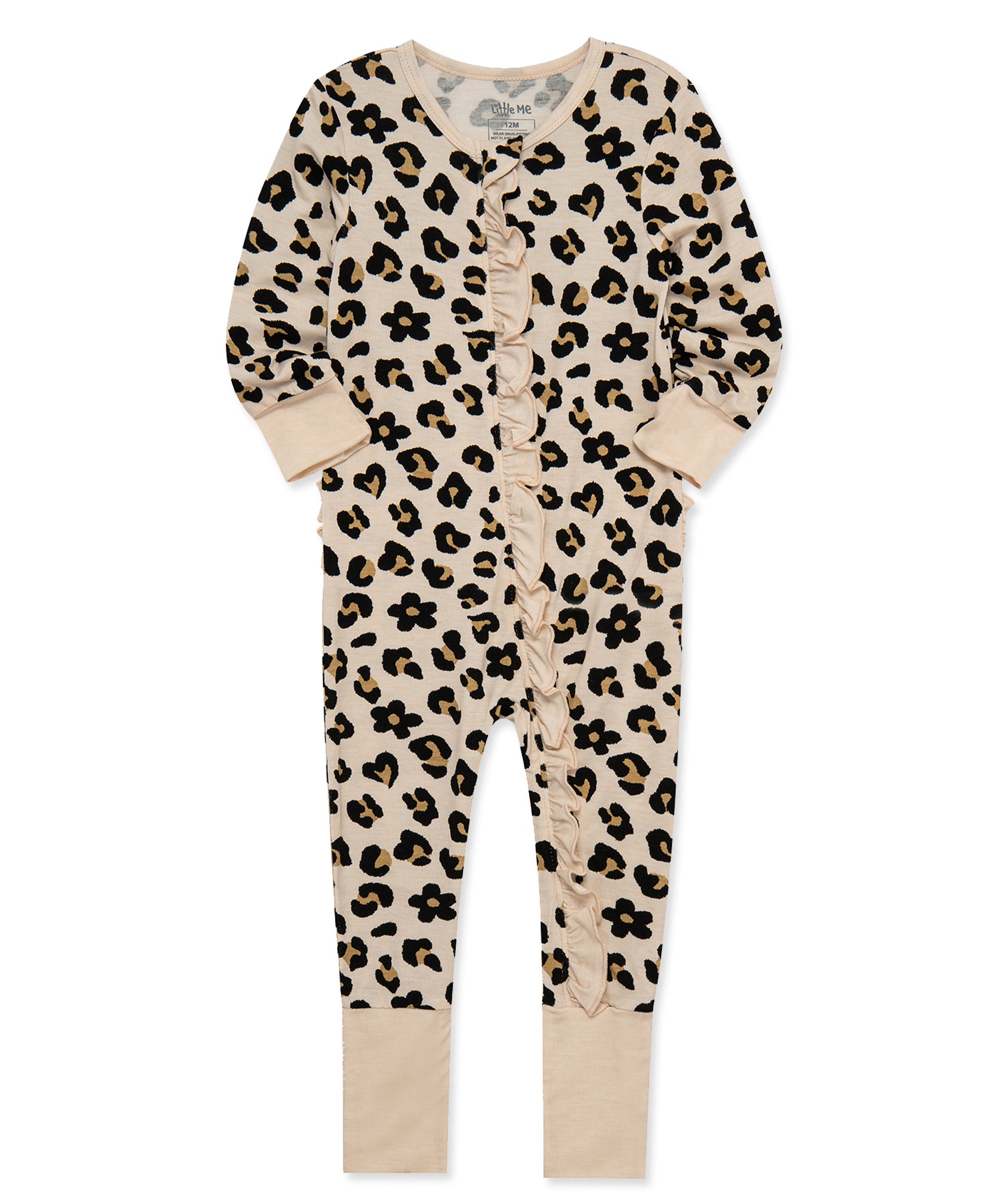 Leopard Convertible Coverall (12M-24M) - Little Me