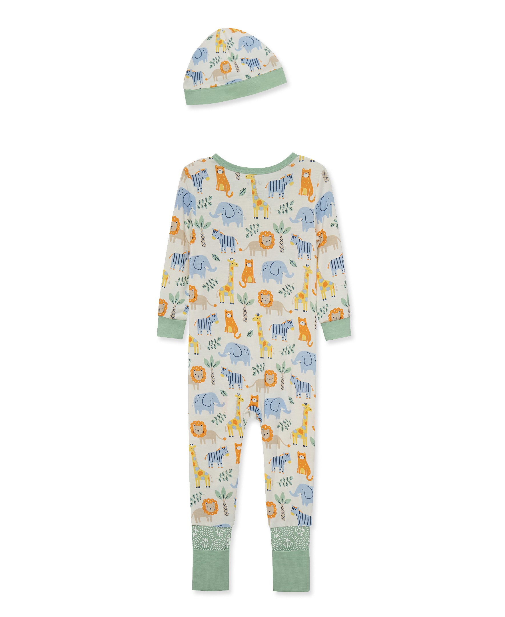Jungle Pals Convertible Coverall & Hat (12M-24M) - Little Me