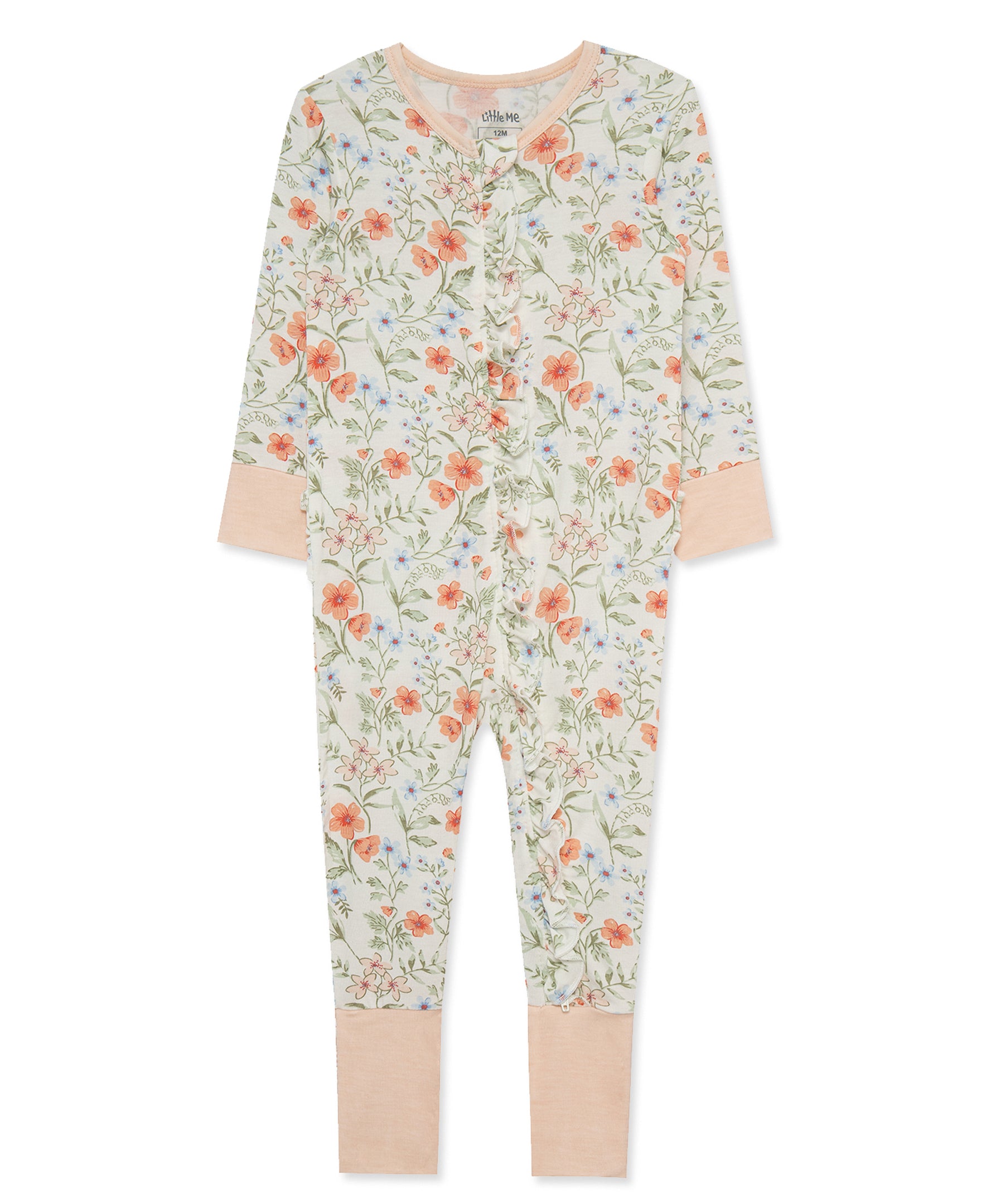 Botanical Convertible Coverall (12M-24M) - Little Me