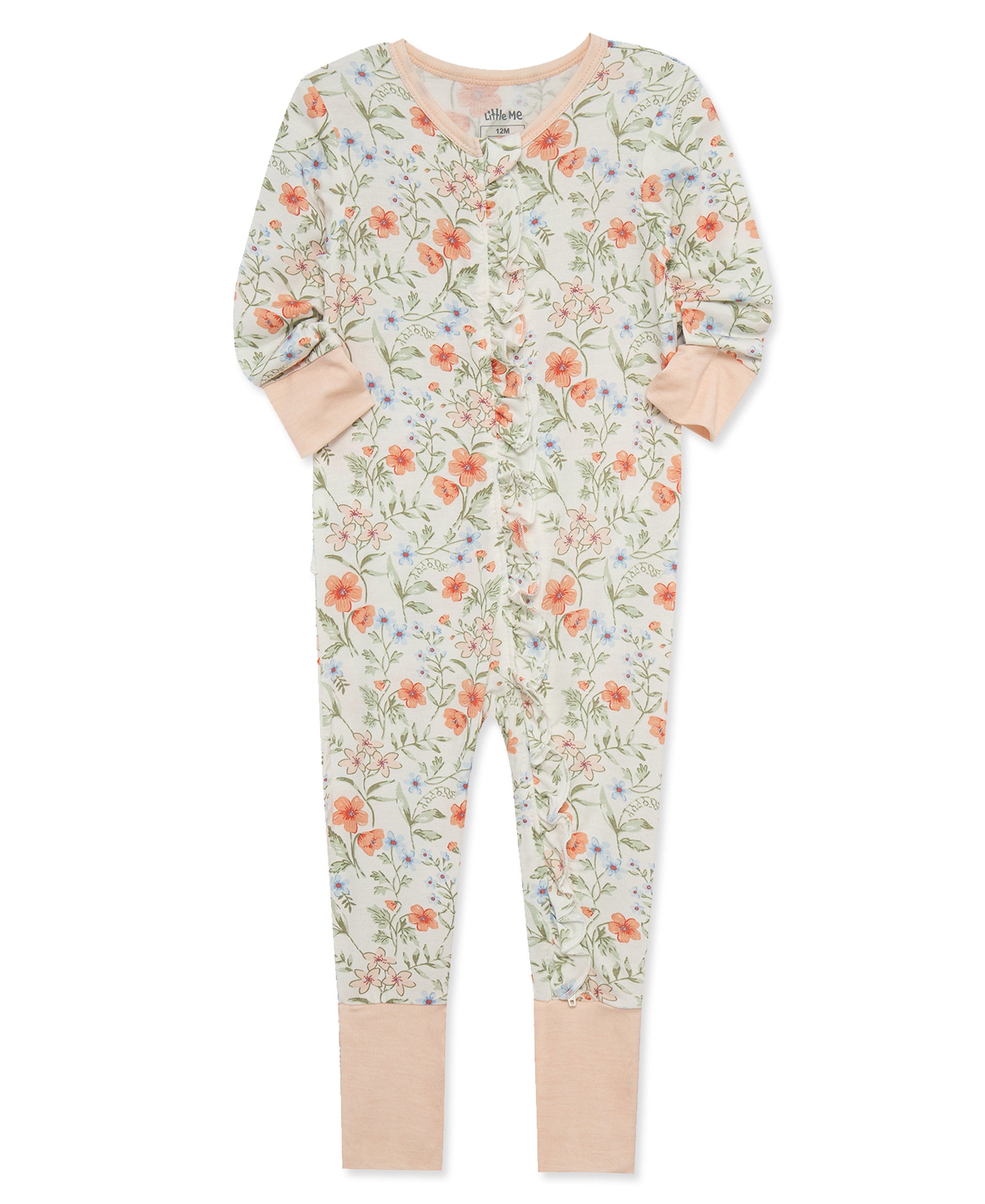 Botanical Convertible Coverall (12M-24M) - Little Me