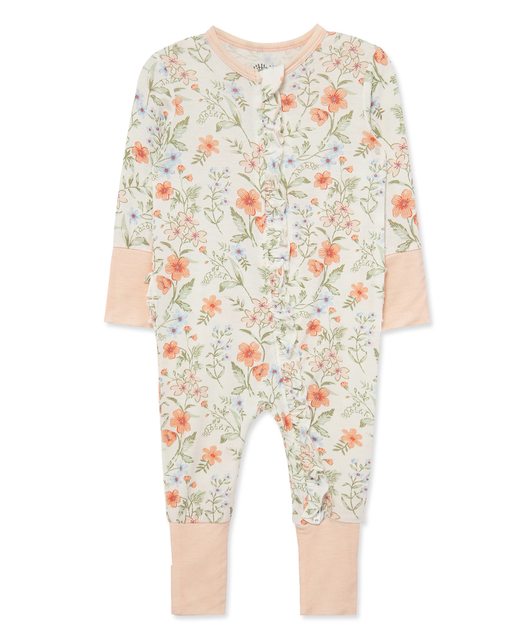 Botanical Convertible Coverall (NB-9M) - Little Me
