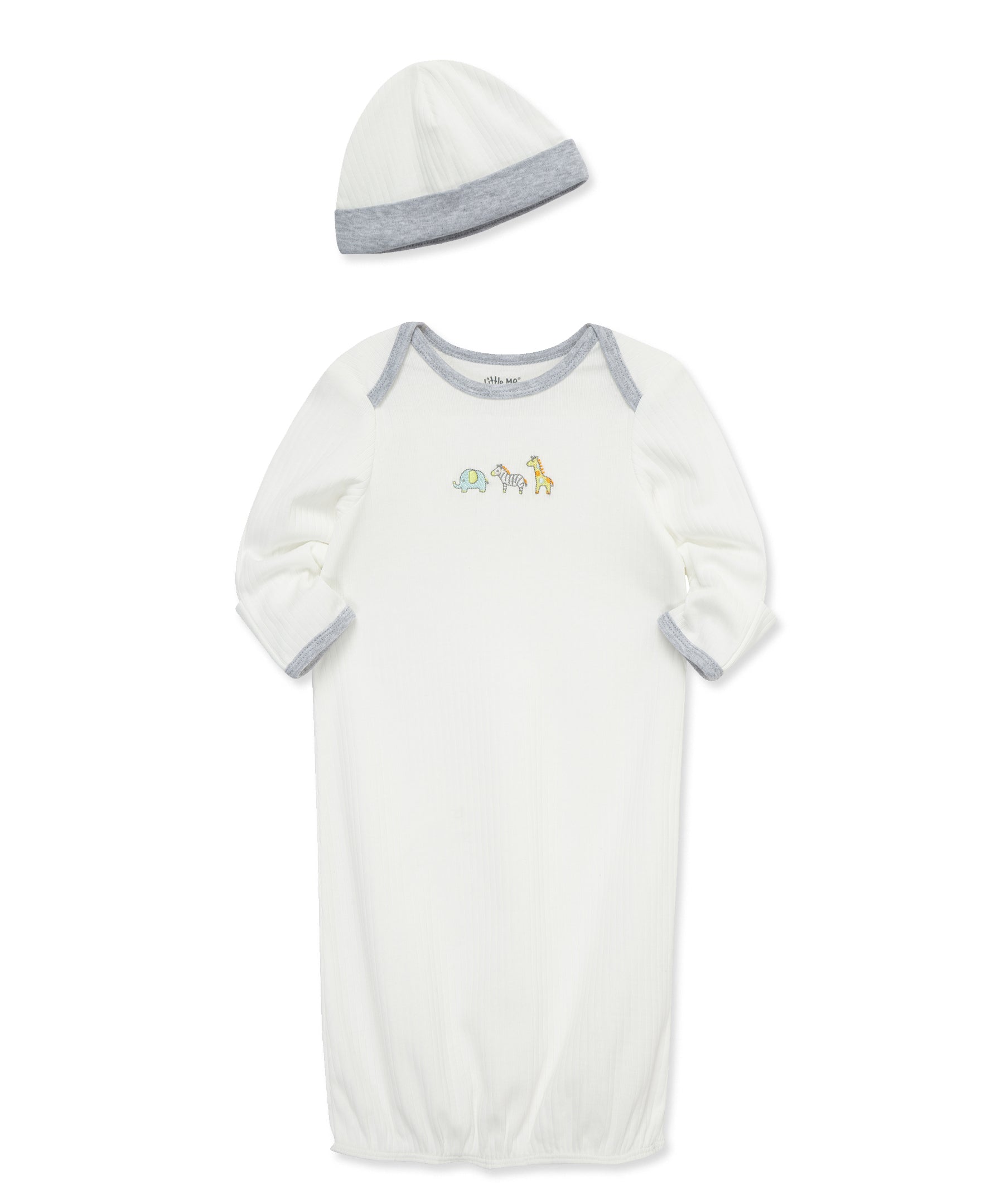Safari Sleeper Gown and Hat - Little Me