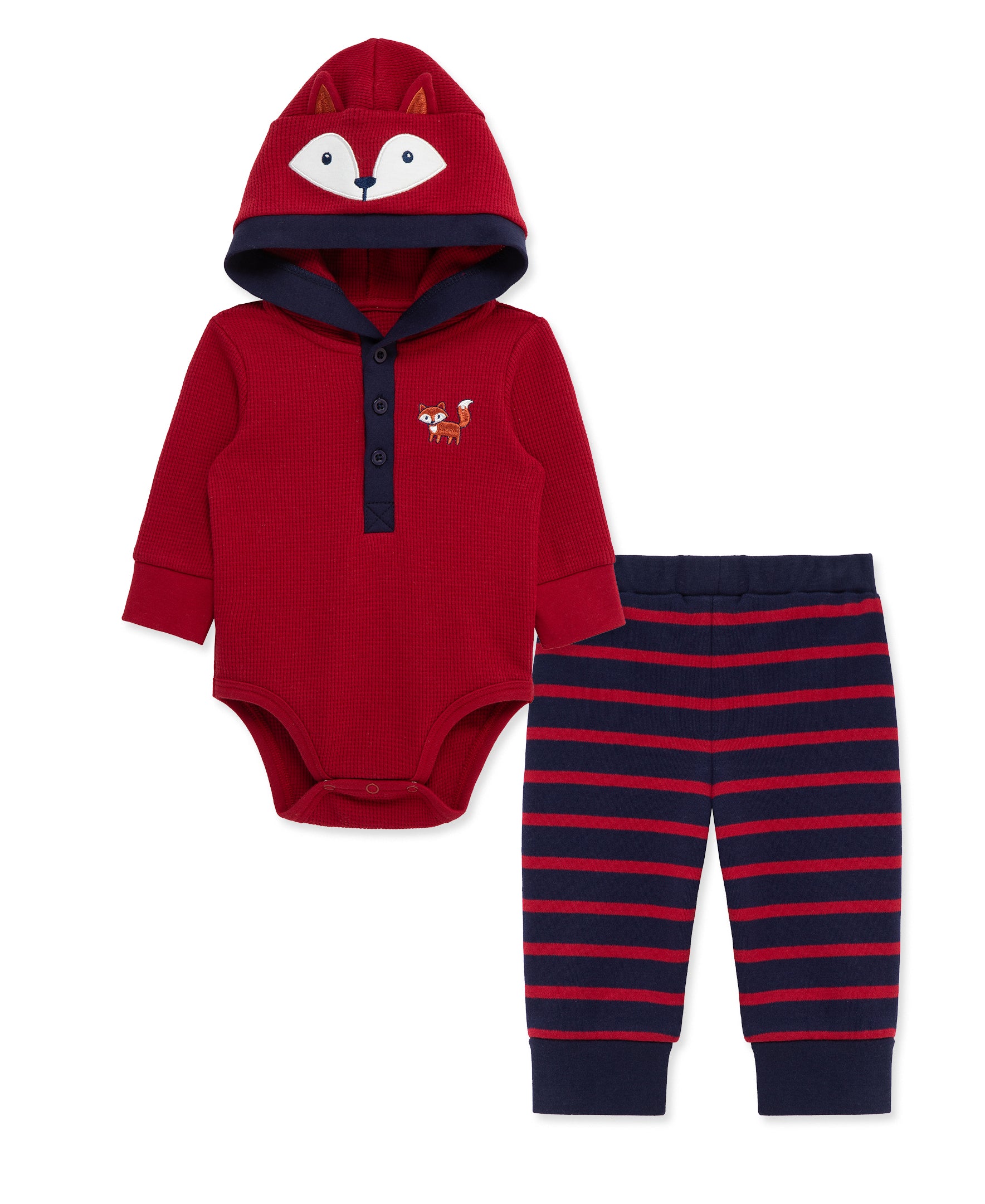 Fox Bodysuit & Pant Set (3M-12M) - Little Me