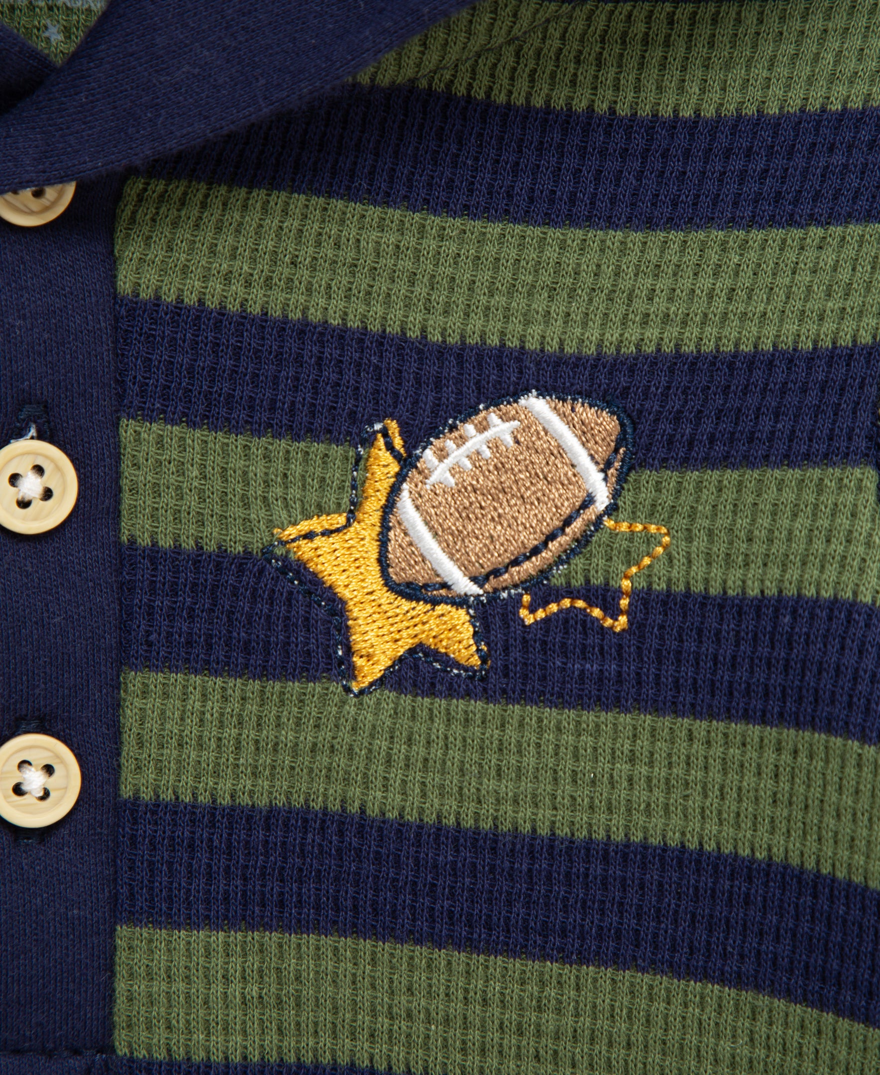 Football Bodysuit & Pant Set (3M-12M) - Little Me