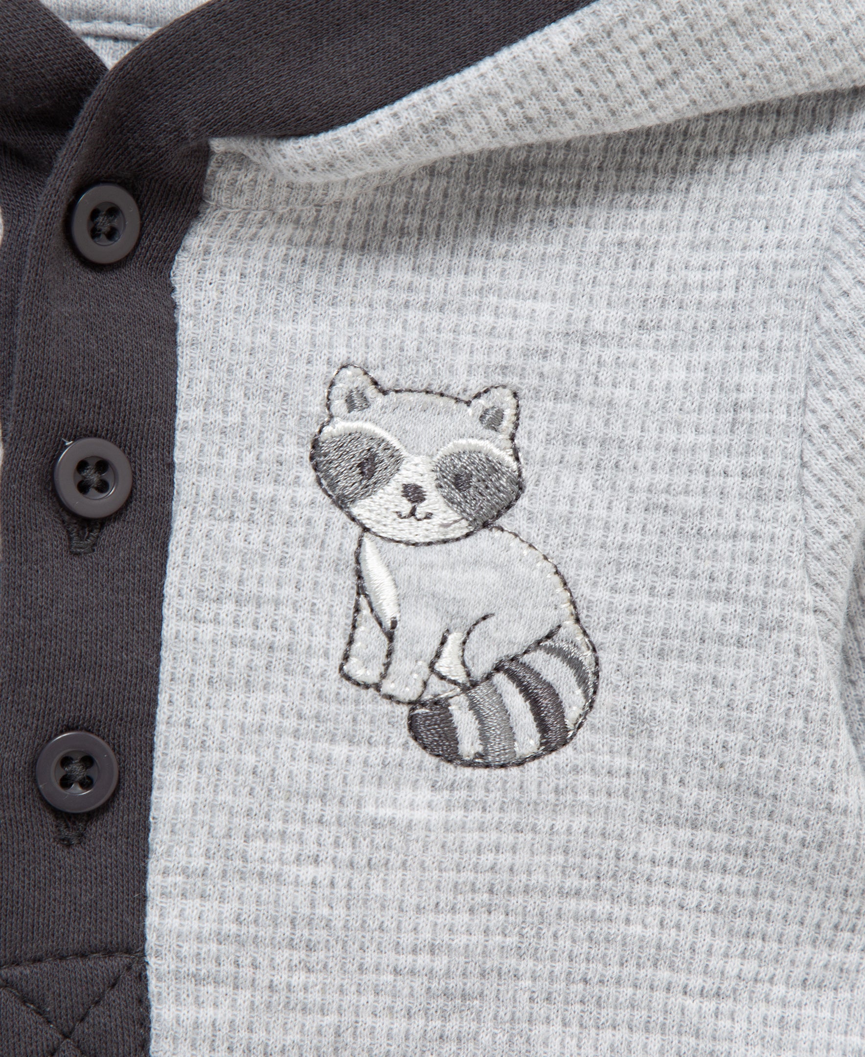 Raccoon Bodysuit & Pant Set (3M-12M) - Little Me