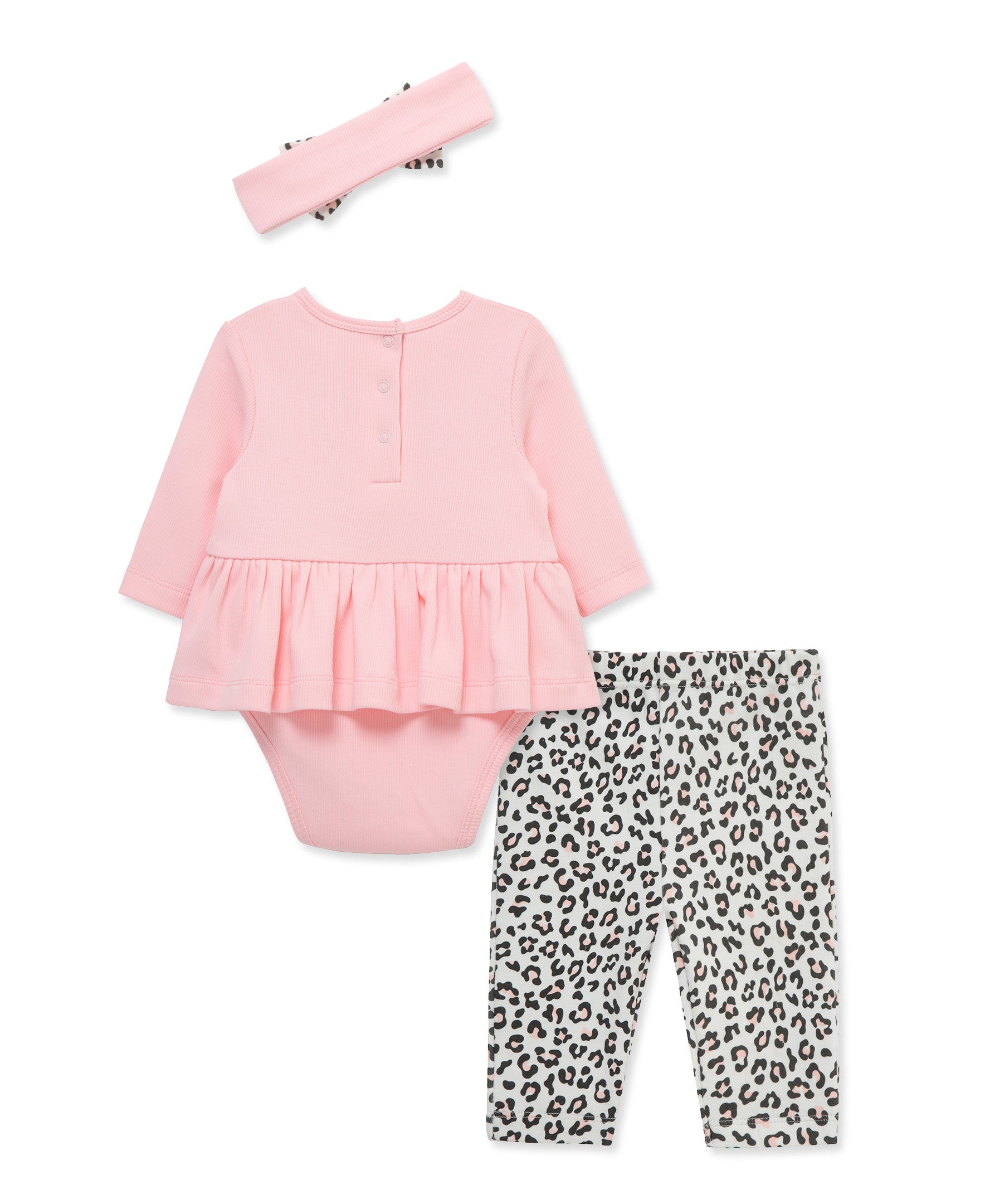 Leopard Bodysuit & Legging Set (3M-12M) - Little Me