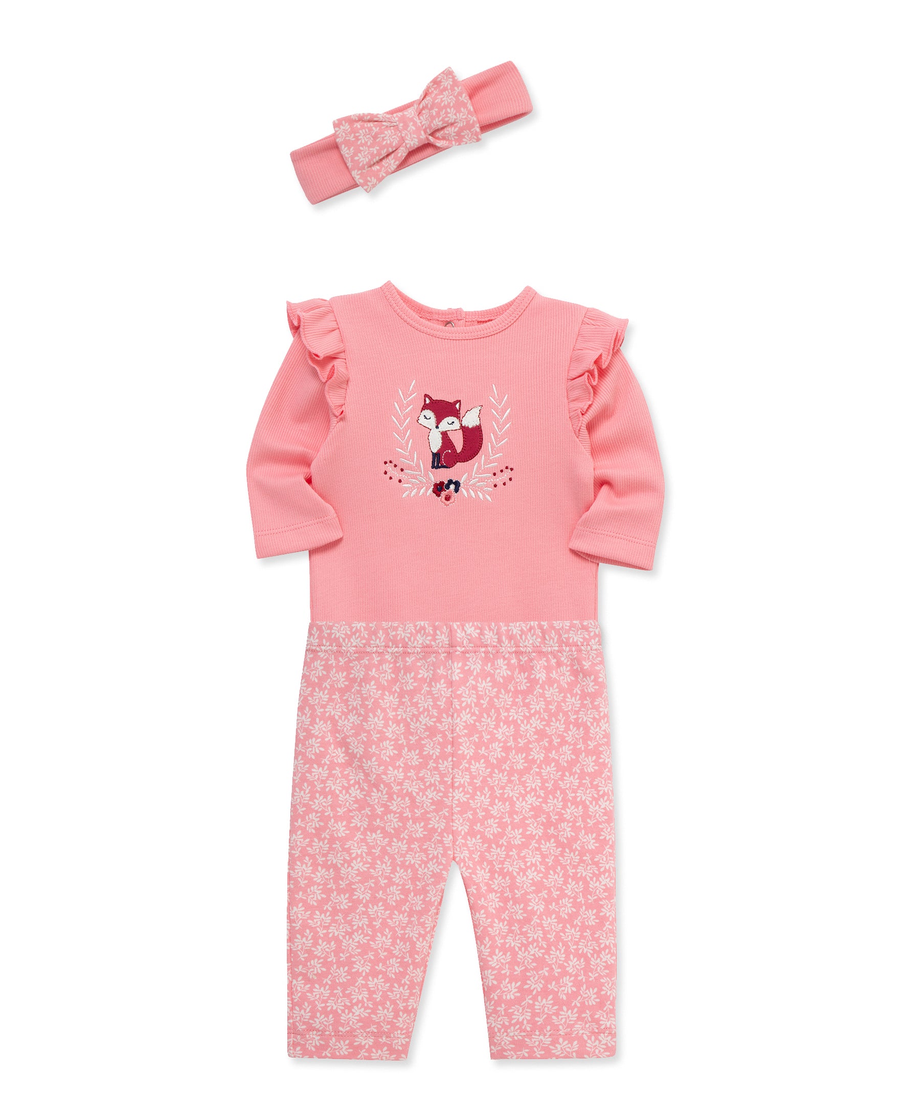 Sweet Fox Bodysuit & Legging Set (3M-12M) - Little Me
