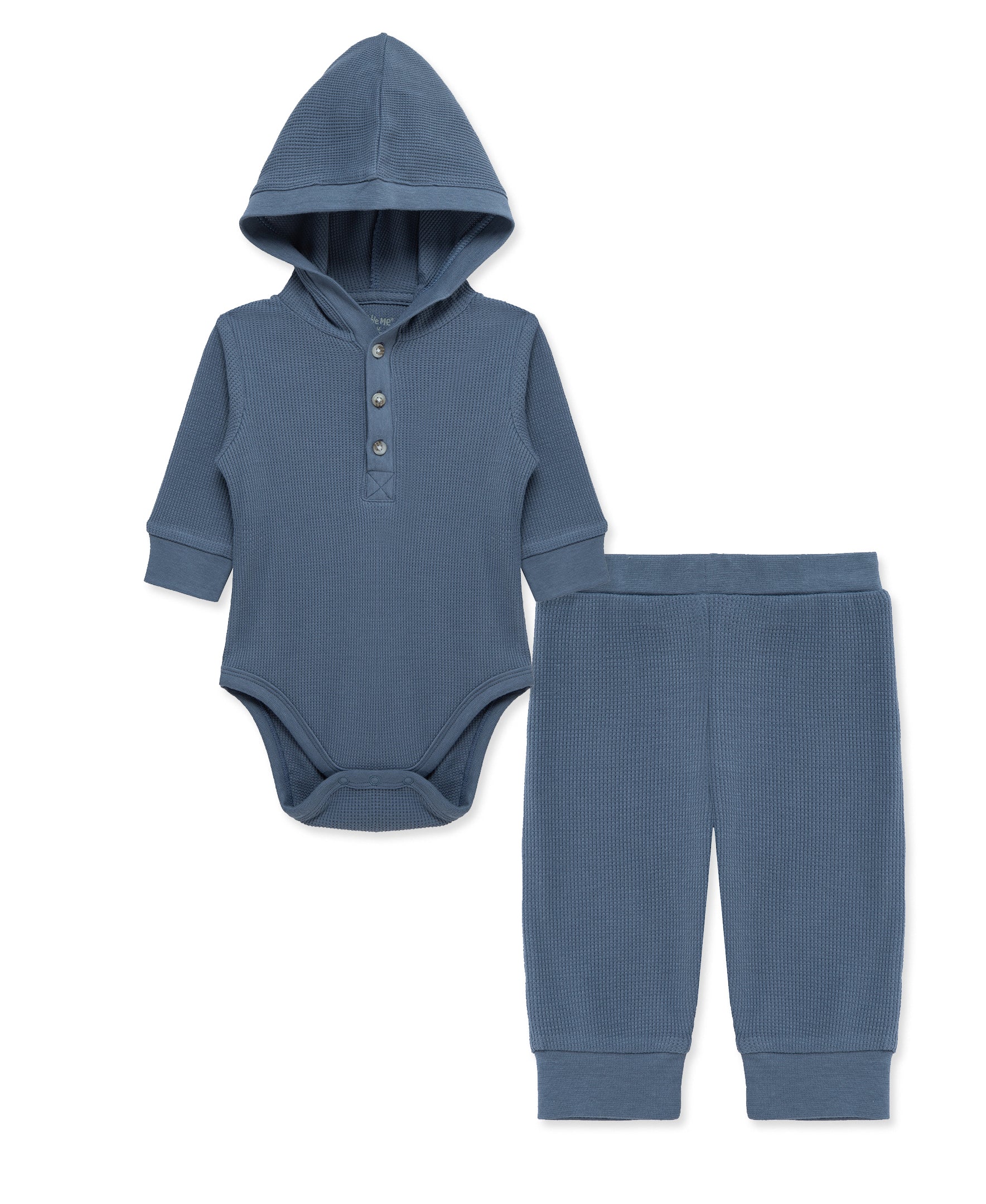 Dark Blue Bodysuit & Pant Set - Little Me