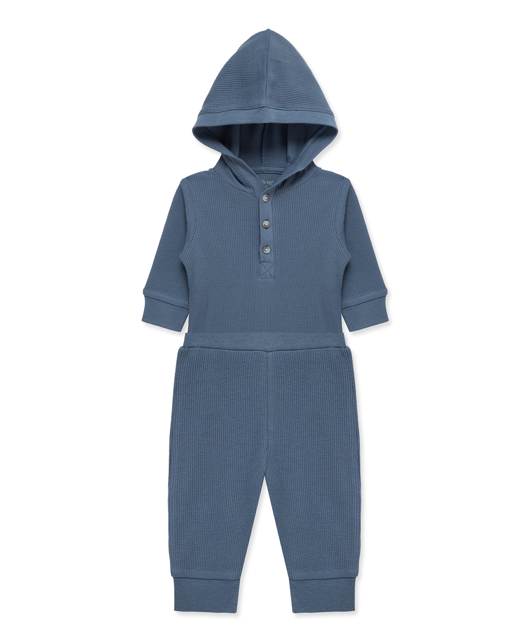 Dark Blue Bodysuit & Pant Set - Little Me