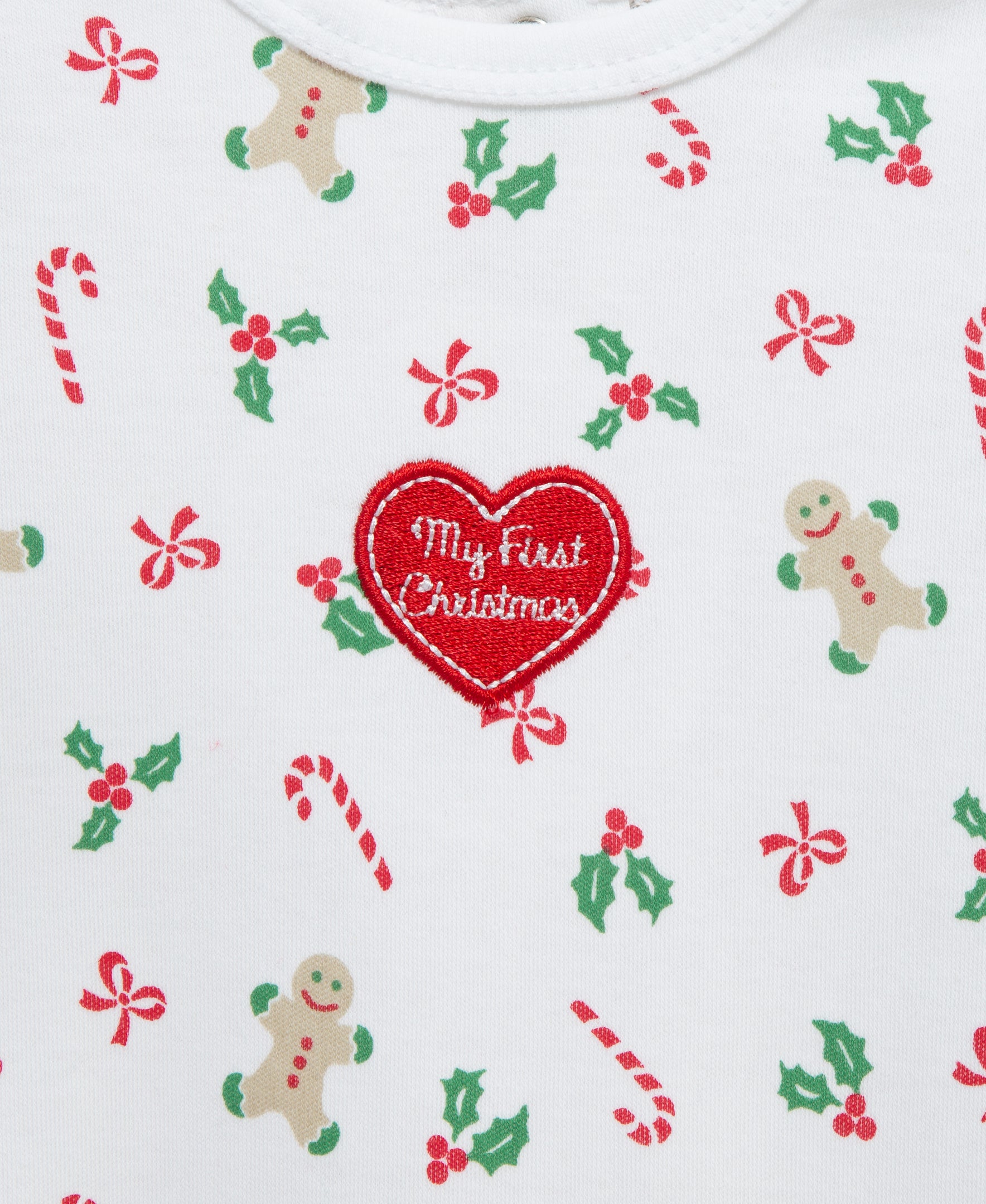 "My First Christmas" Holiday Bodysuit Set (3M-12M) - Little Me
