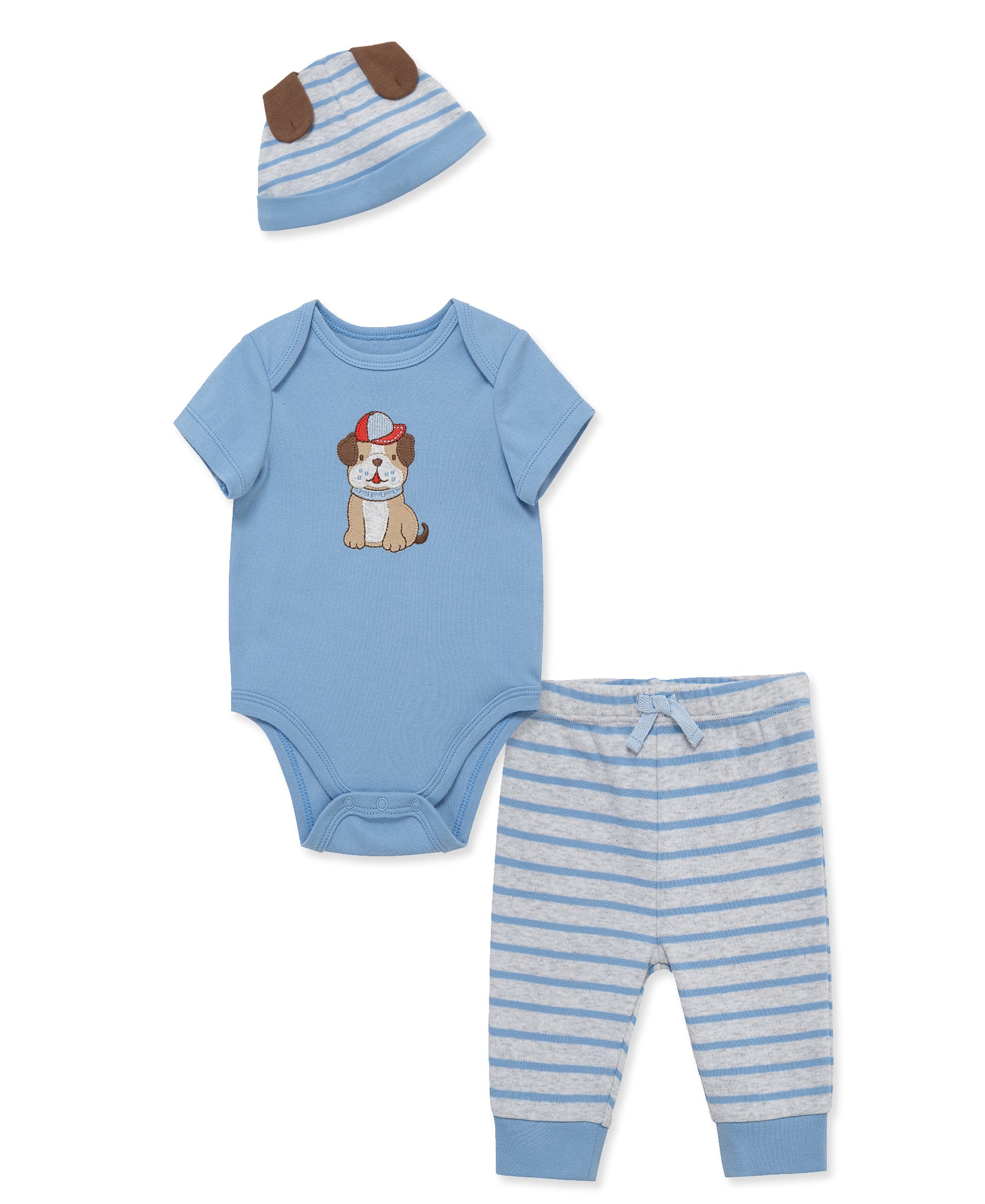 Puppy Bodysuit & Pant Set (3M-12M) - Little Me