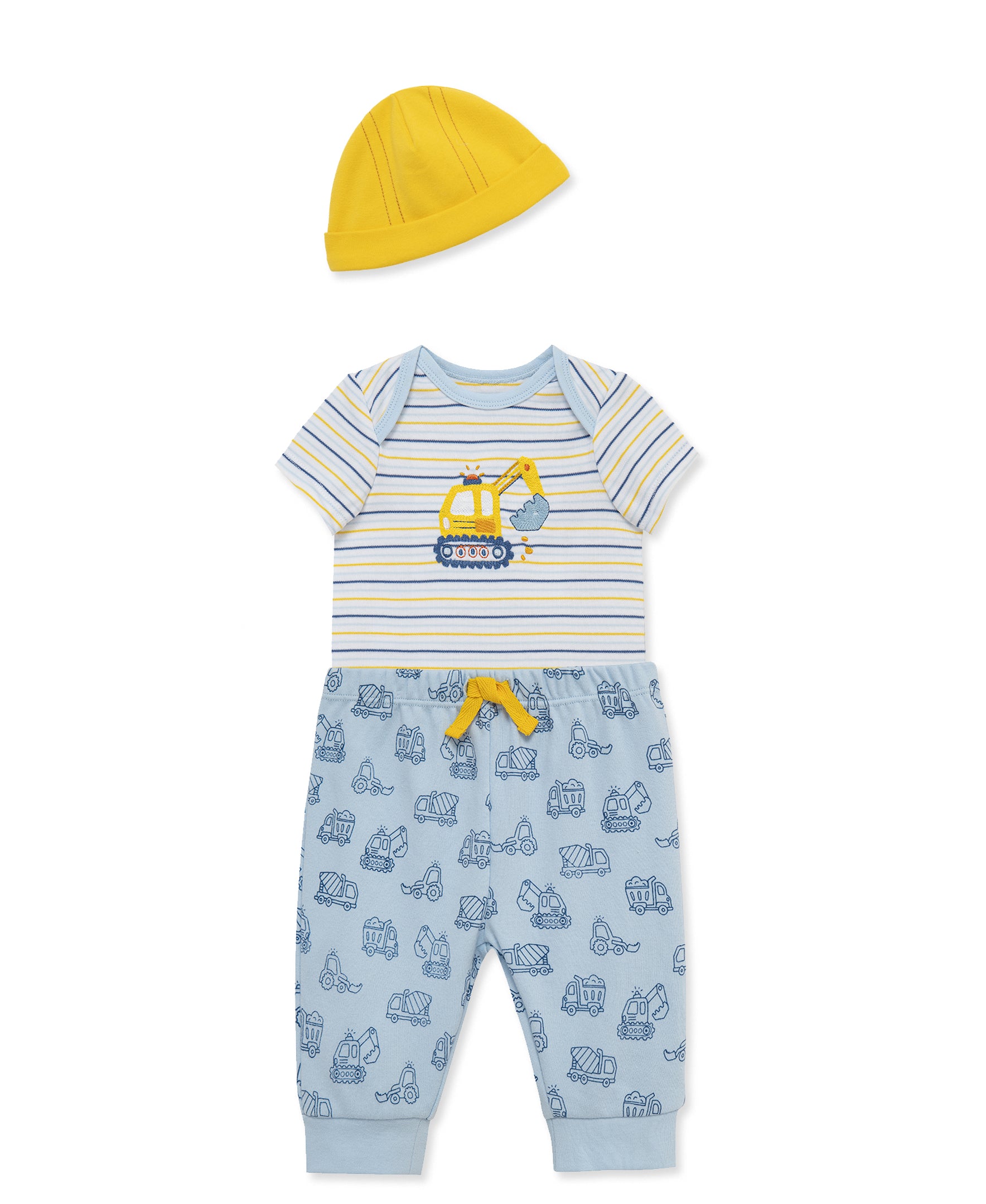 Cosntruction Bodysuit & Pant Set (3M-12M) - Little Me