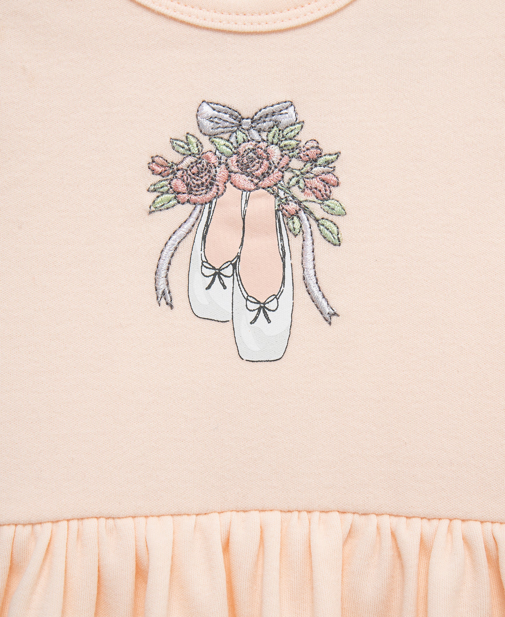 Ballet Bodysuit & Pant Set (3M-12M) - Little Me