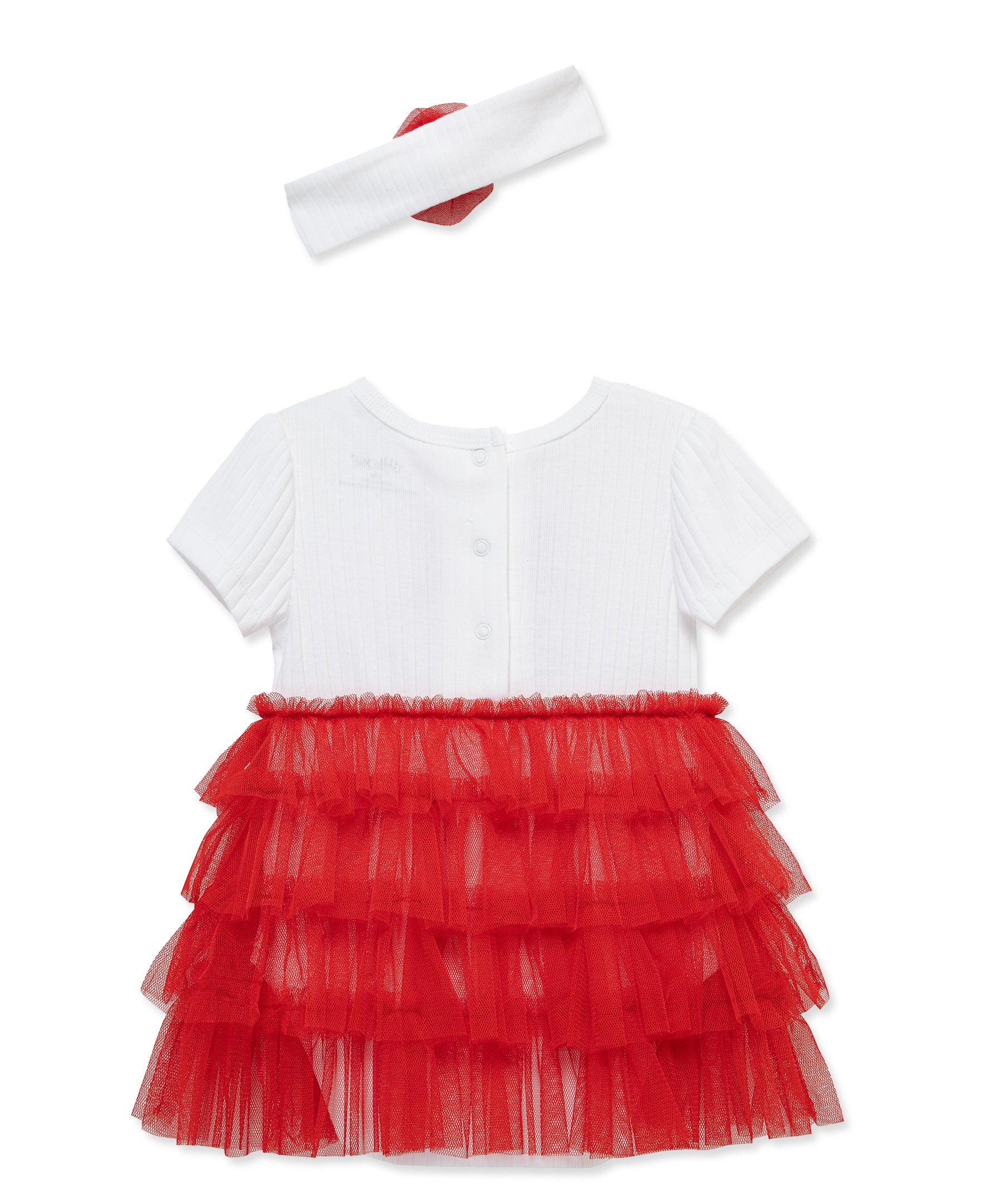 Valentine Bodysuit Dress & Headband - Little Me
