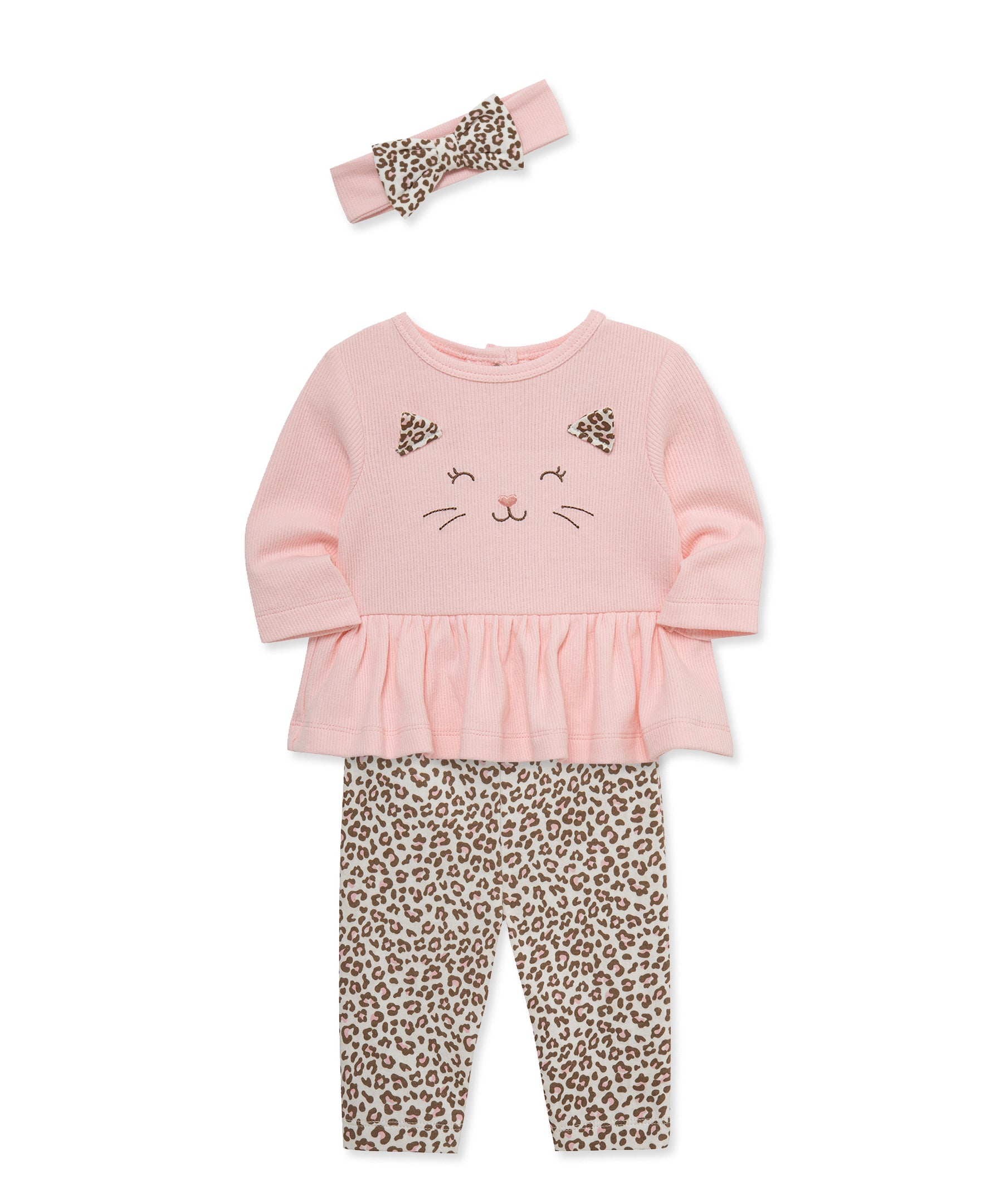 Leopard Bodysuit & Pant Set - Little Me