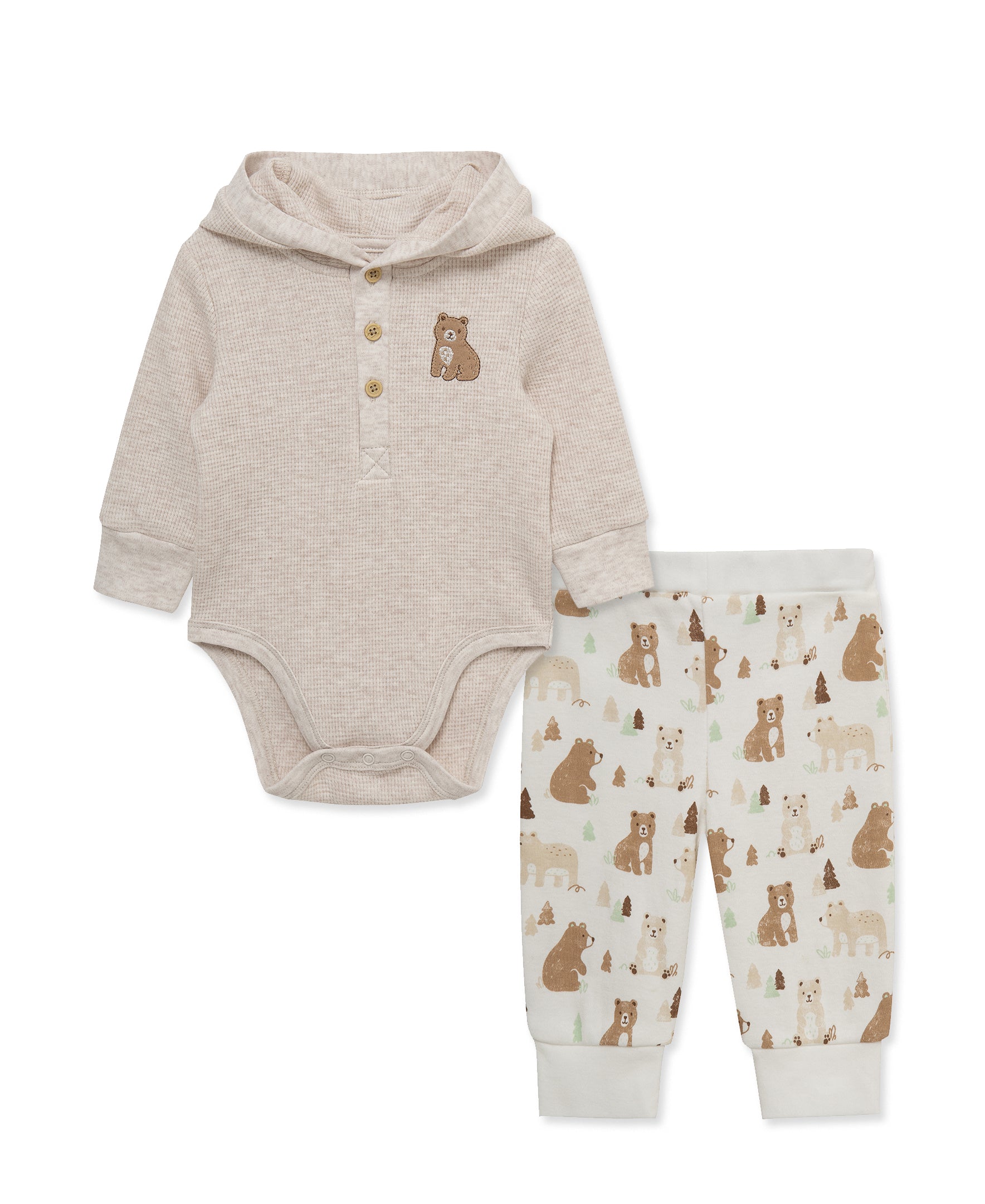 Bear Bodysuit & Pant Set - Little Me