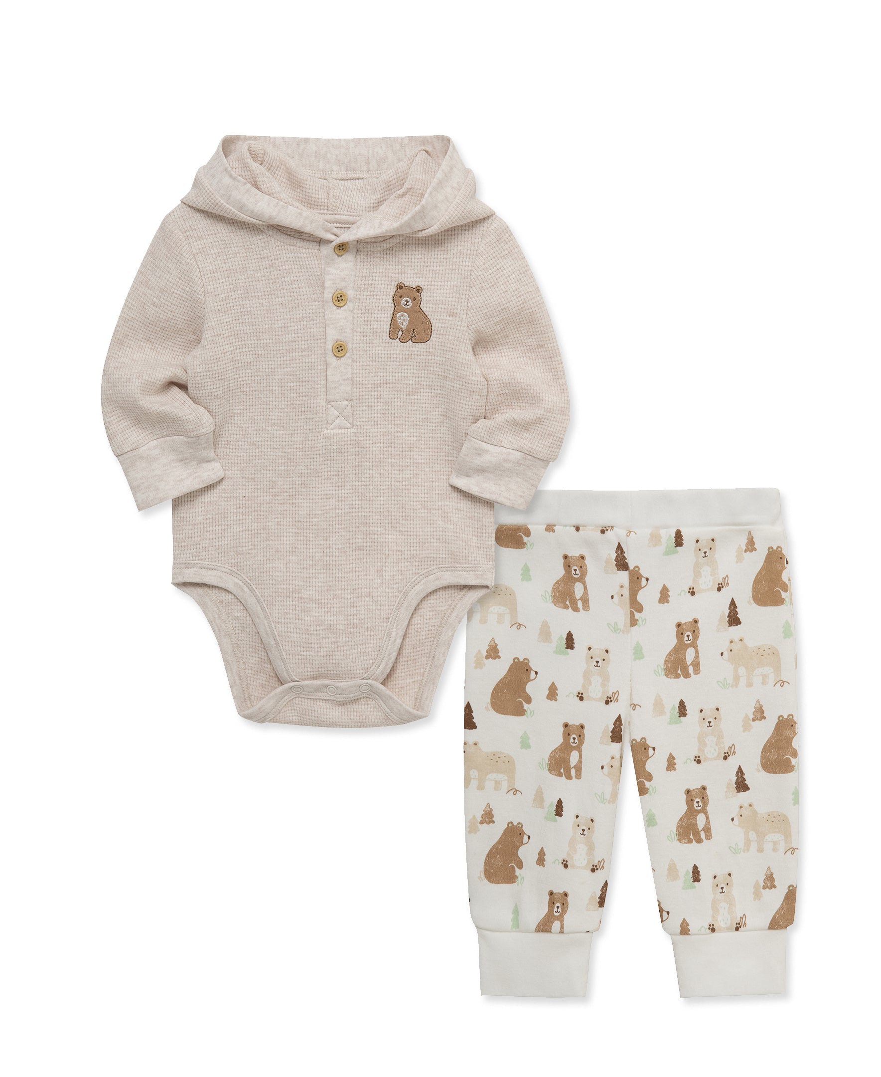 Bear Bodysuit & Pant Set - Little Me